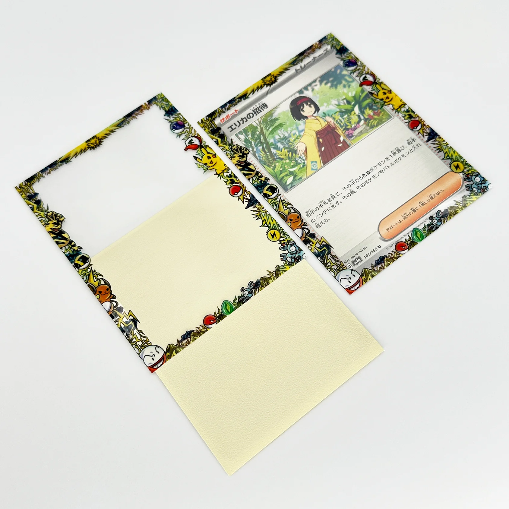 Electric Kanto Pokemon Printed Border Oversleeves - Image 6