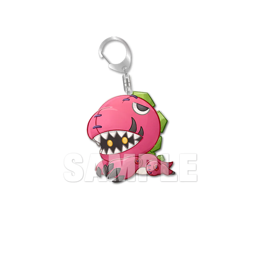ExTyrannomon Chibi Acrylic Keychain