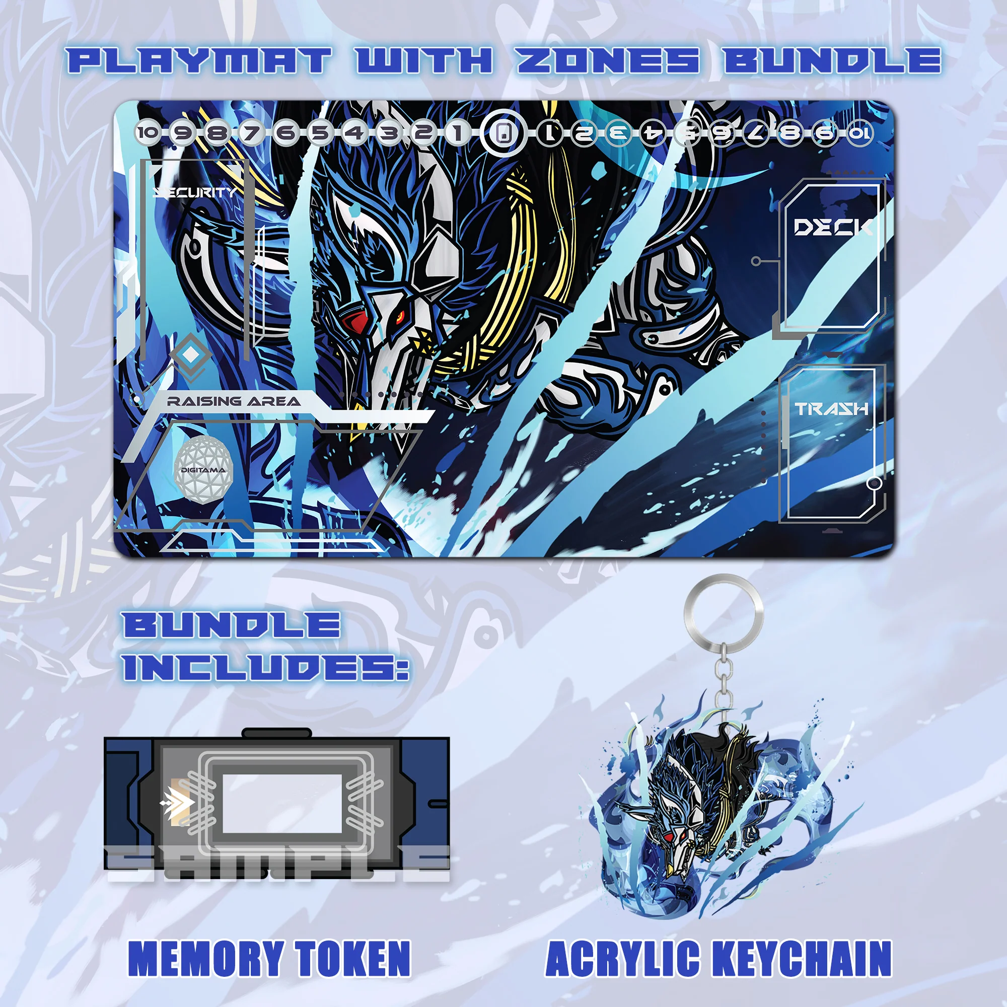 Fenriloogamon Jotunheimr Gale Playmat Bundle