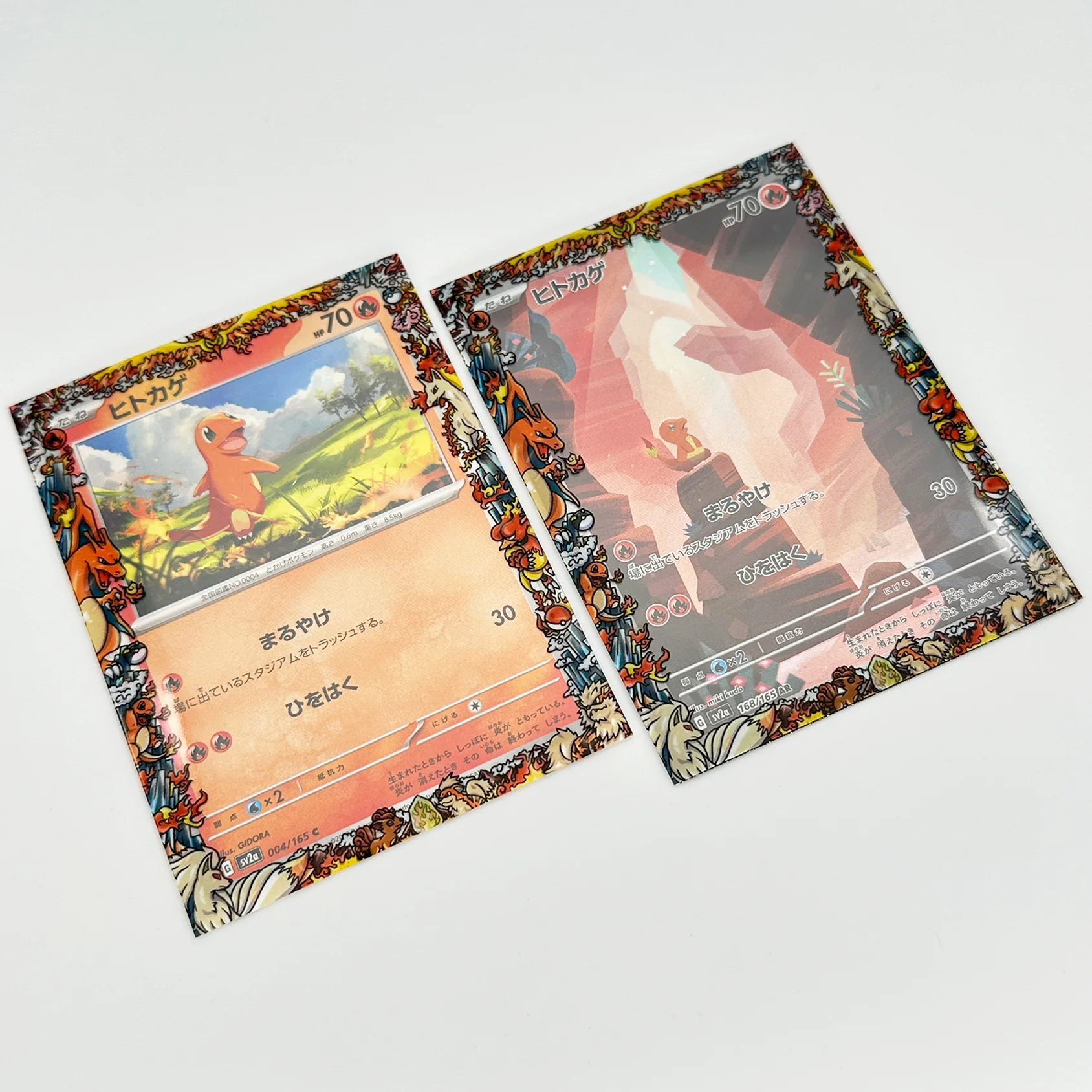 Fire Kanto Pokemon Printed Border Oversleeves - Image 3