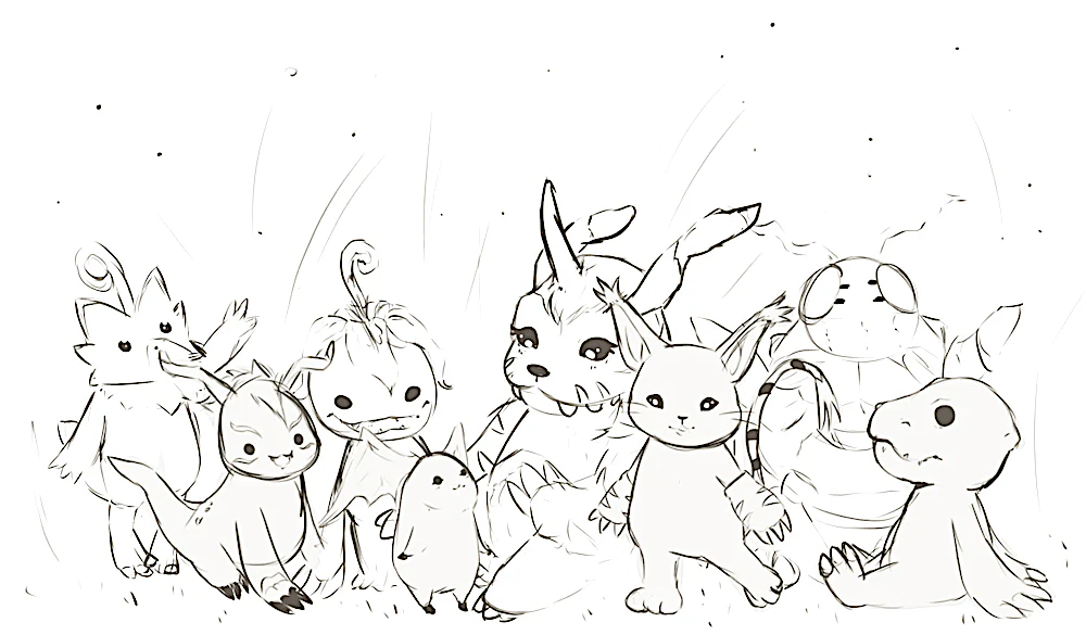 Digimon Fireflies Adventure TCG Playmat - Image 3