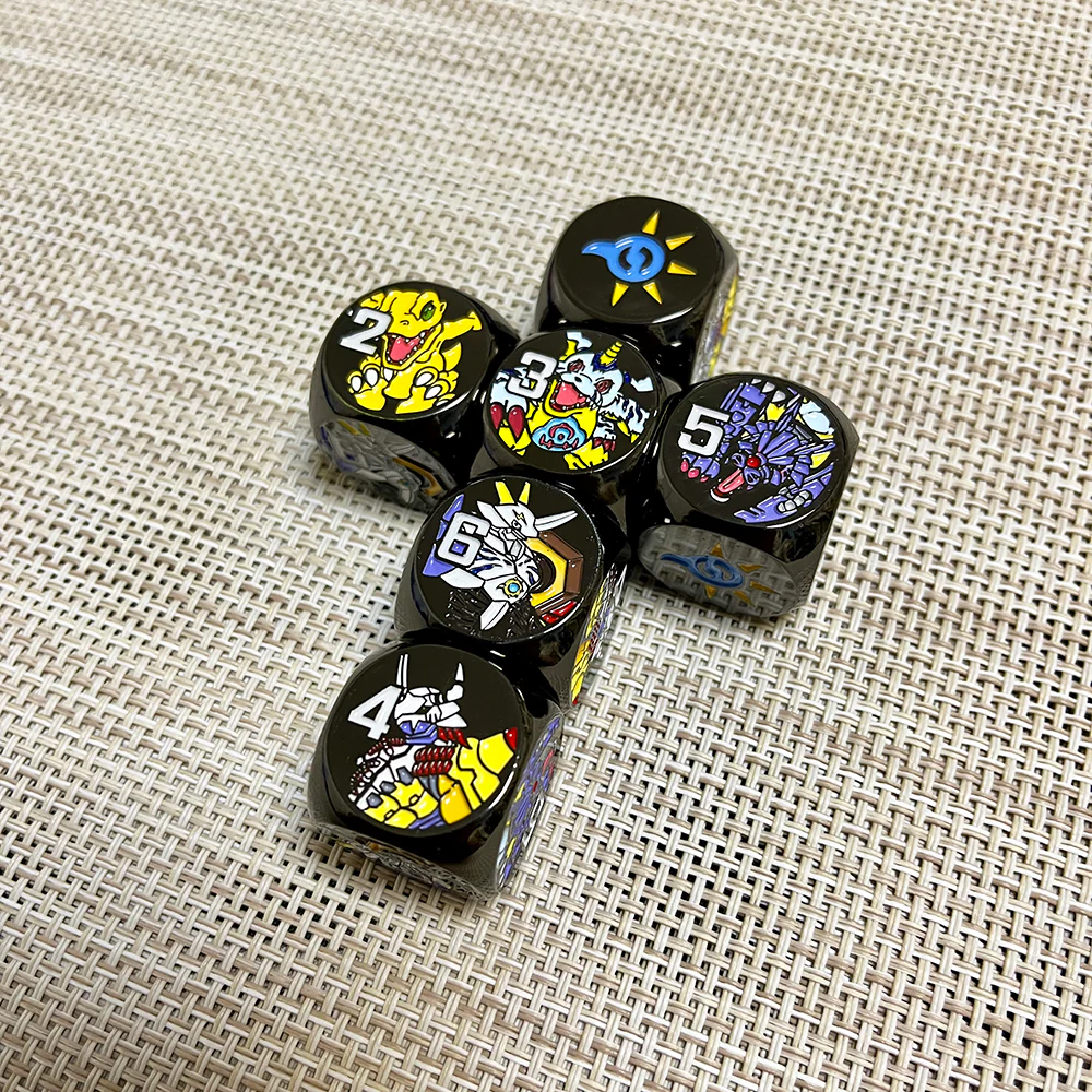 Friendship & Courage Chipless Metal Dice - Image 3