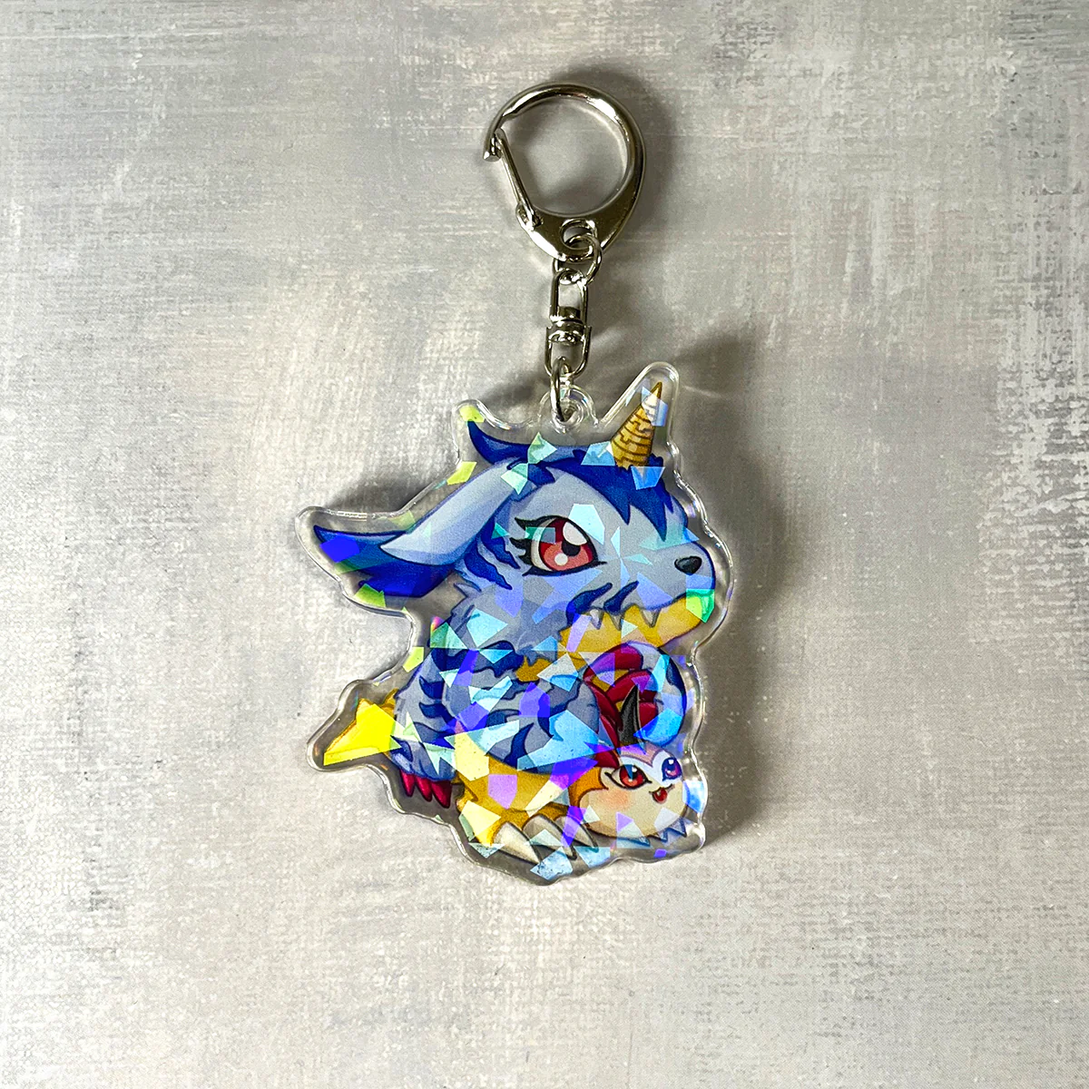 Gabumon Chibi Acrylic Keychain - Image 2