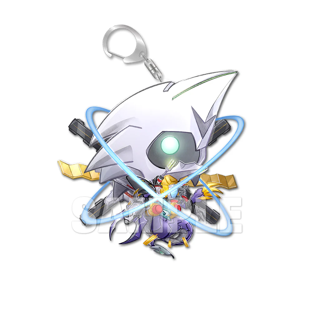 Galacticmon Chibi Acrylic Keychain