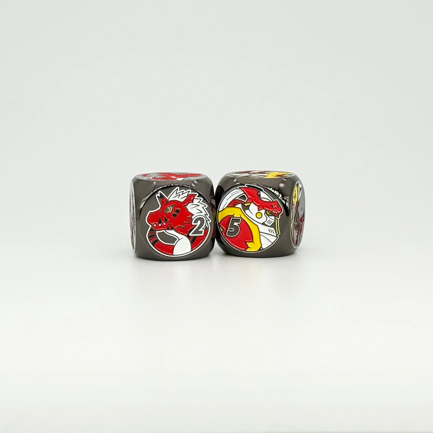 Gallant Crimson Mode Metal Dice [Limited Quantities in Stock] - Image 5