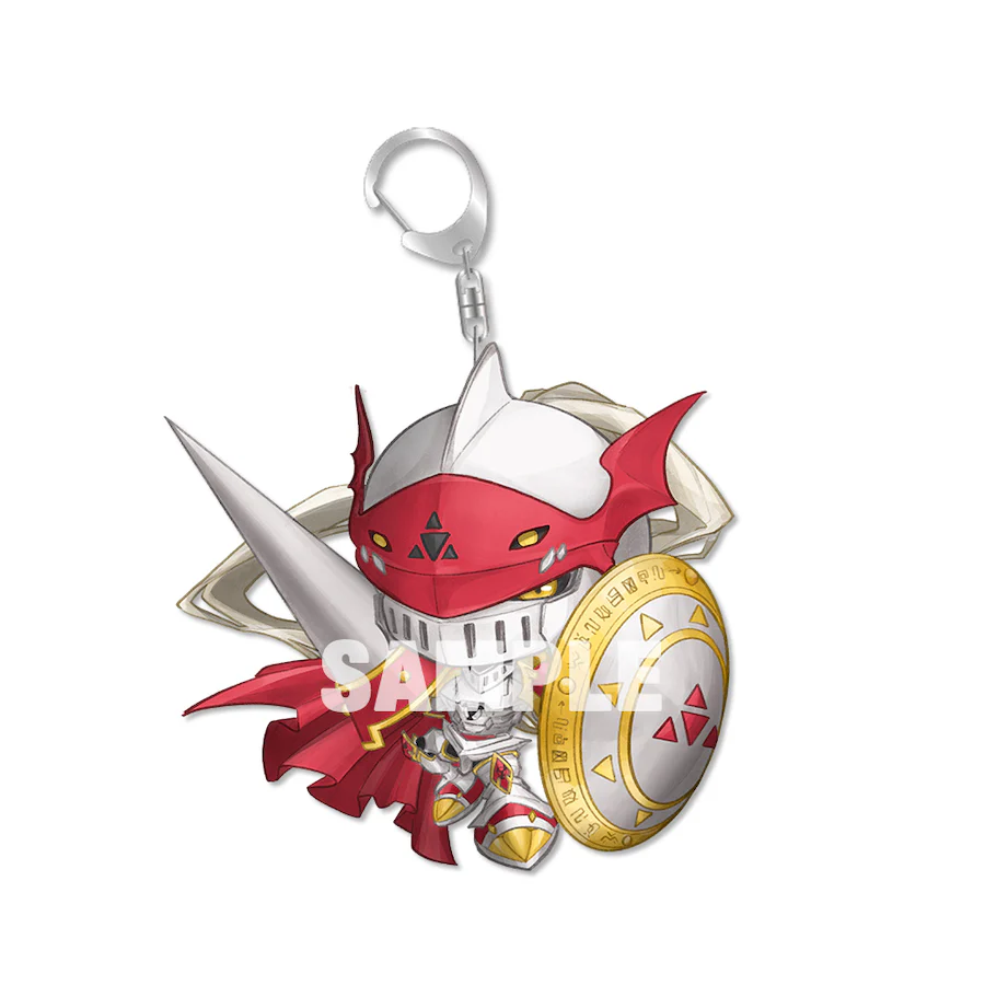 Gallantmon Chibi Acrylic Keychain