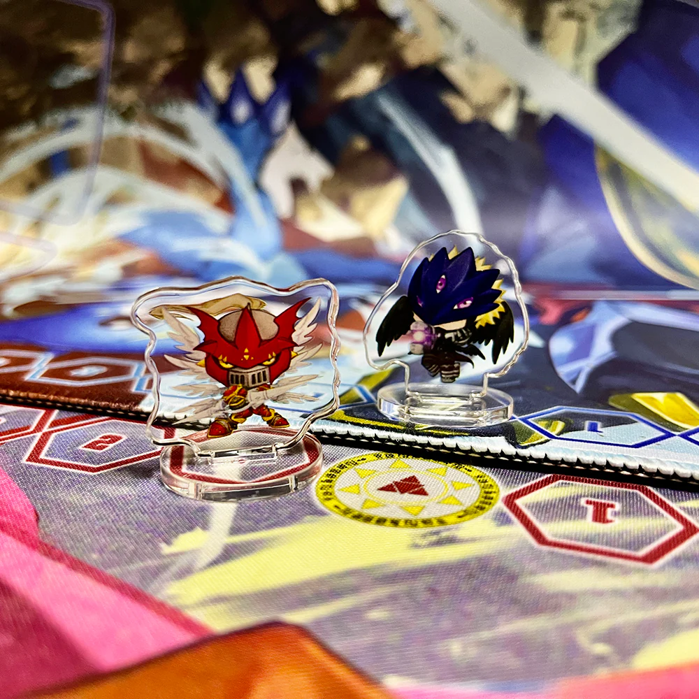 Gallantmon Crimson Mode Acrylic Memory Marker - Image 2