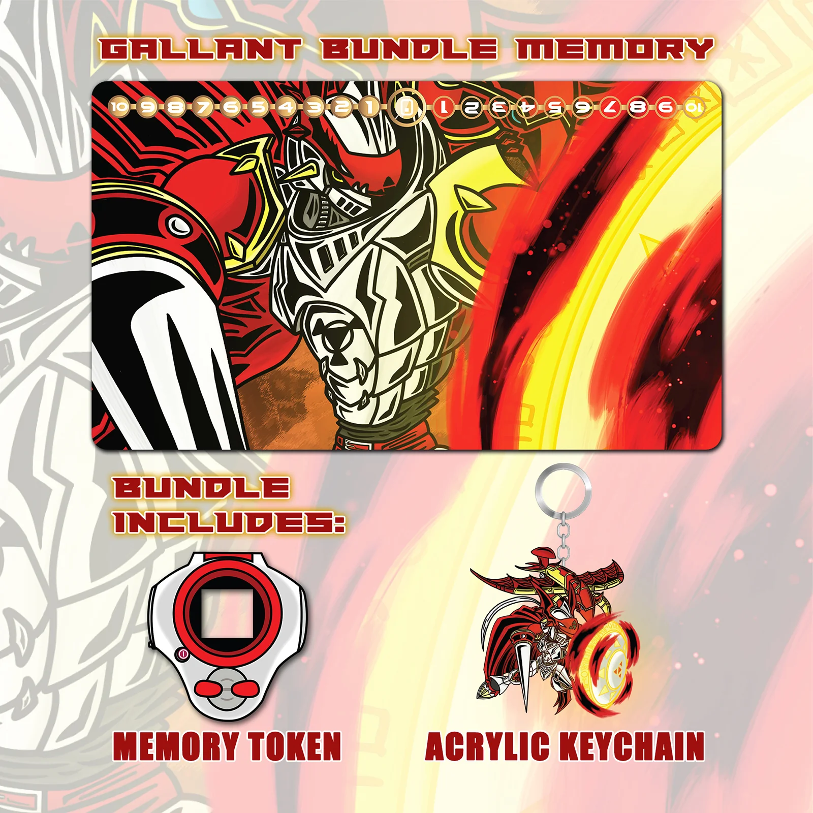 Gallantmon & Grani Playmat Bundle - Image 2