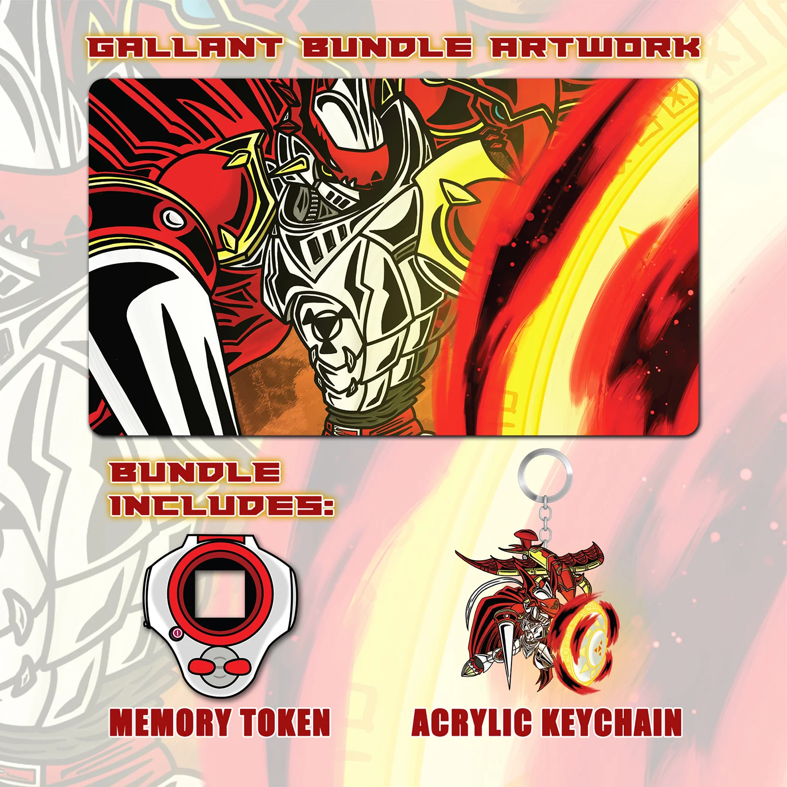 Gallantmon & Grani Playmat Bundle - Image 3