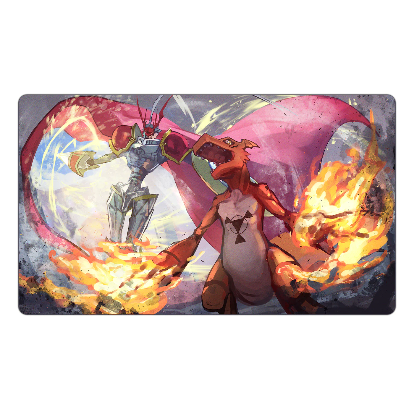 Gallantmon & Guilmon TCG Playmat - Image 3