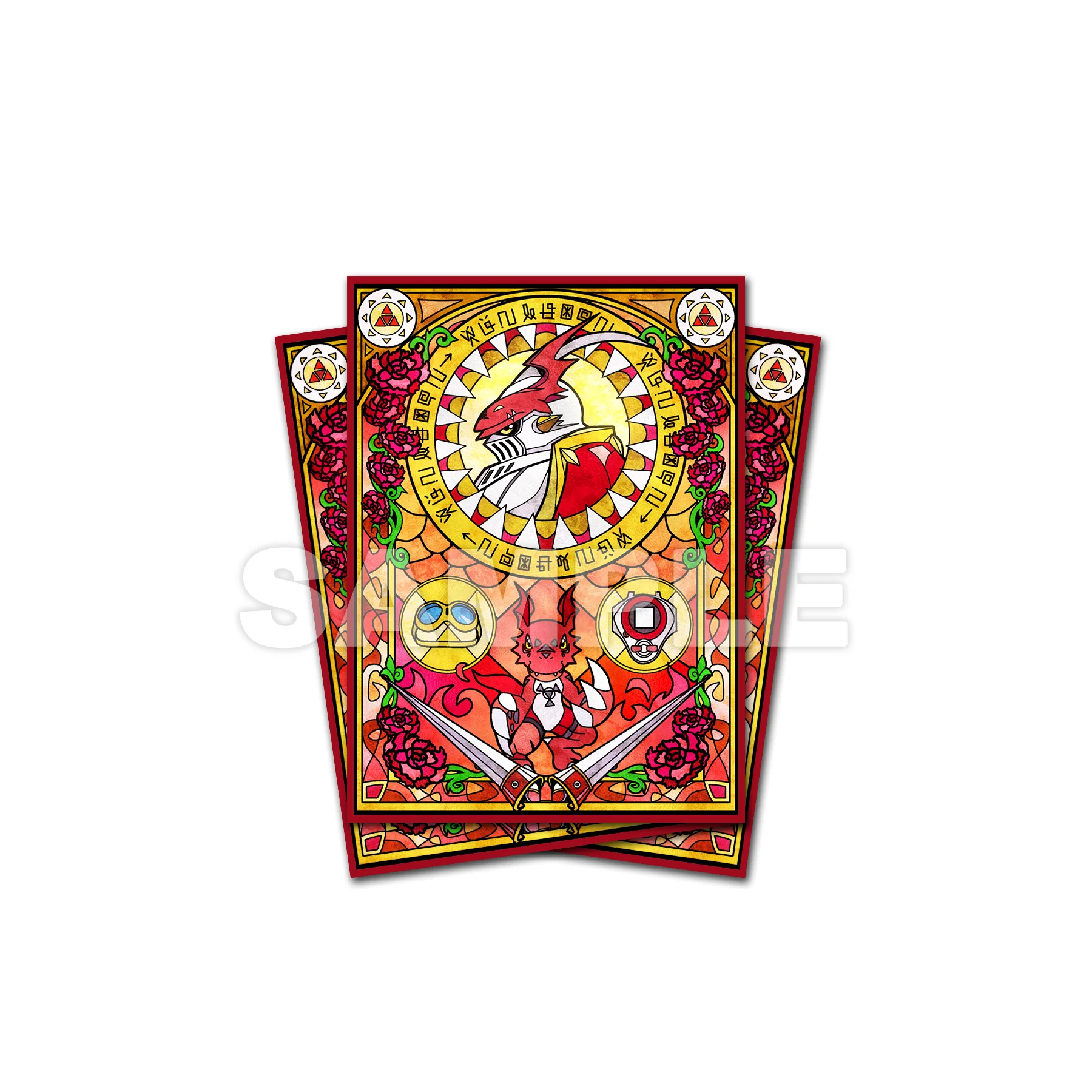 Gallantmon & Guilmon Standard Size Card Sleeves