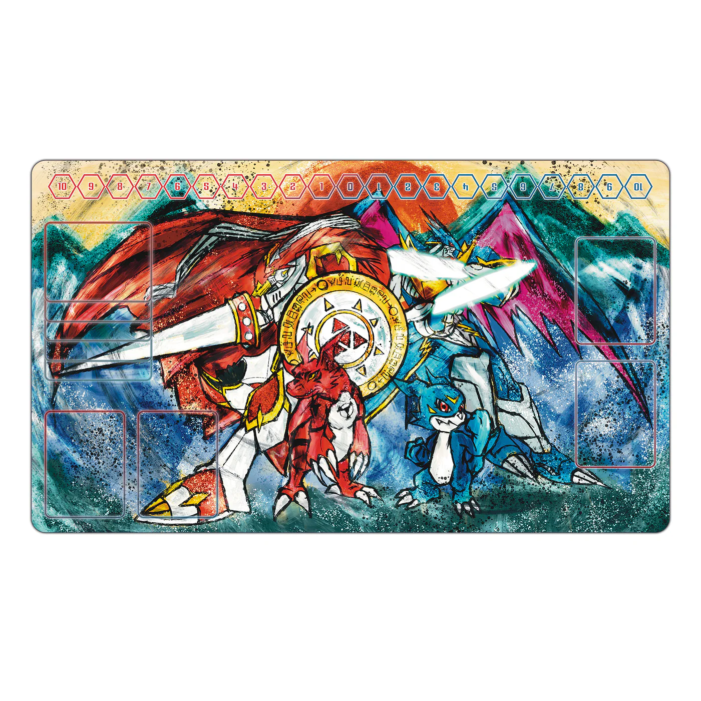 Gallantmon & Ulforceveedramon TCG Playmat - Image 2