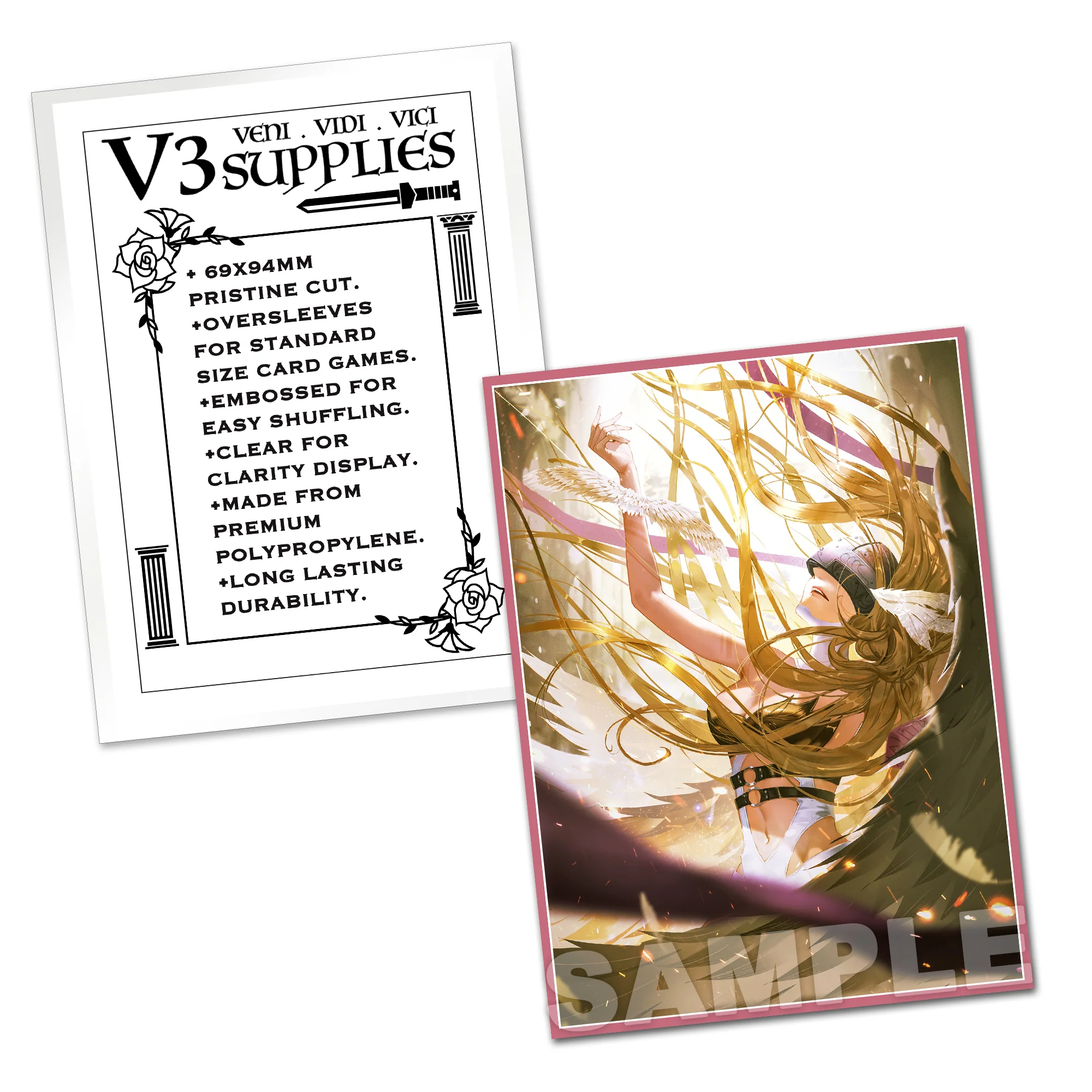 Goddess Archangel Standard Size Card Sleeves - Image 2