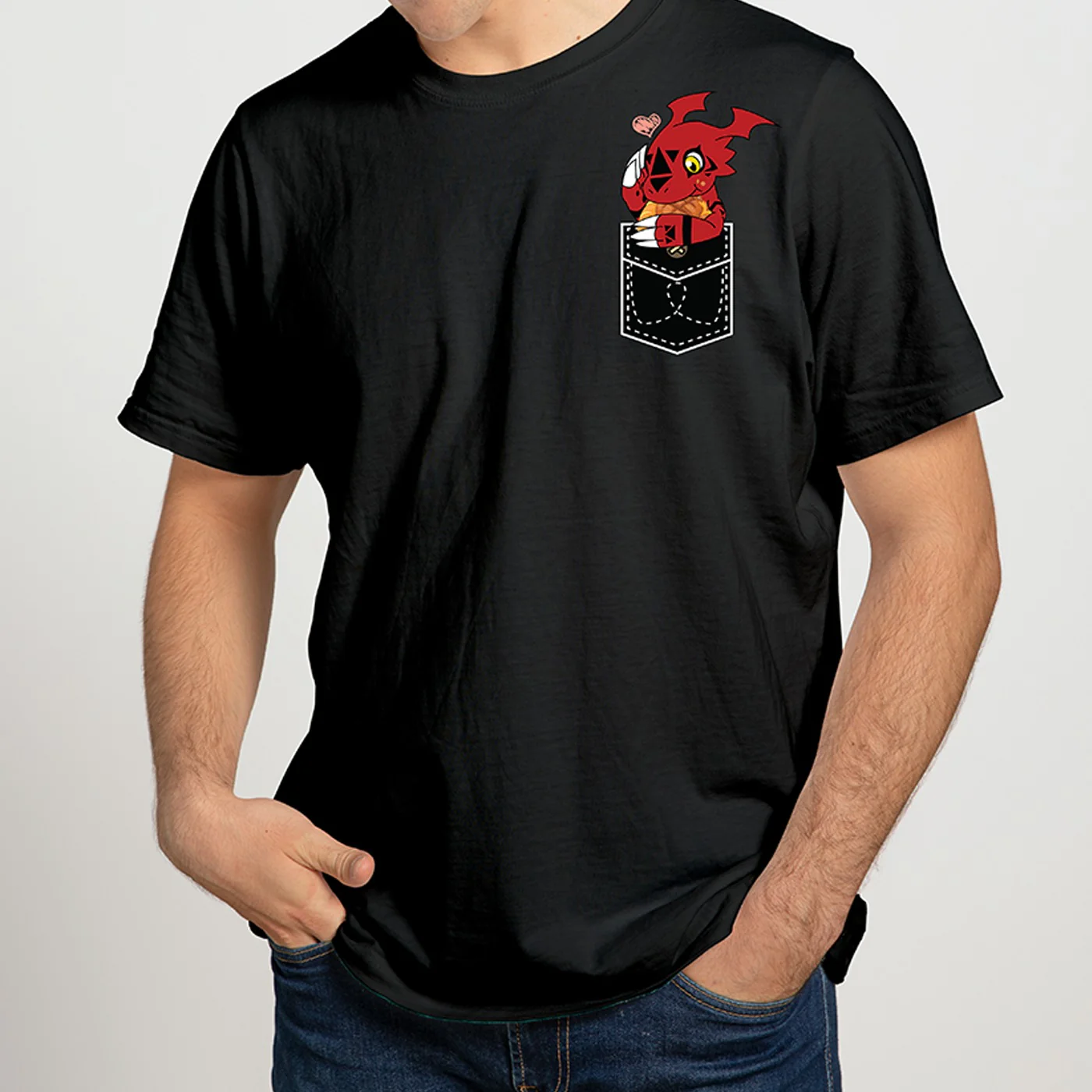 Guilmon Pocket Series Tee - Image 2