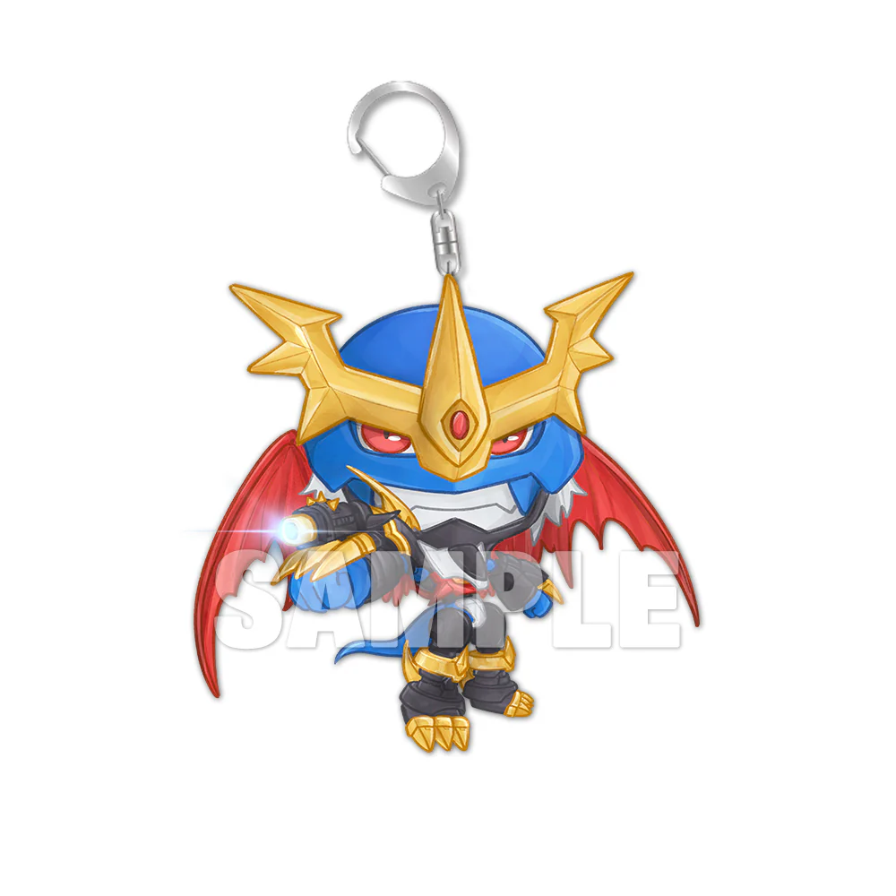 Imperialdramon Fighter Mode Chibi Acrylic Keychain
