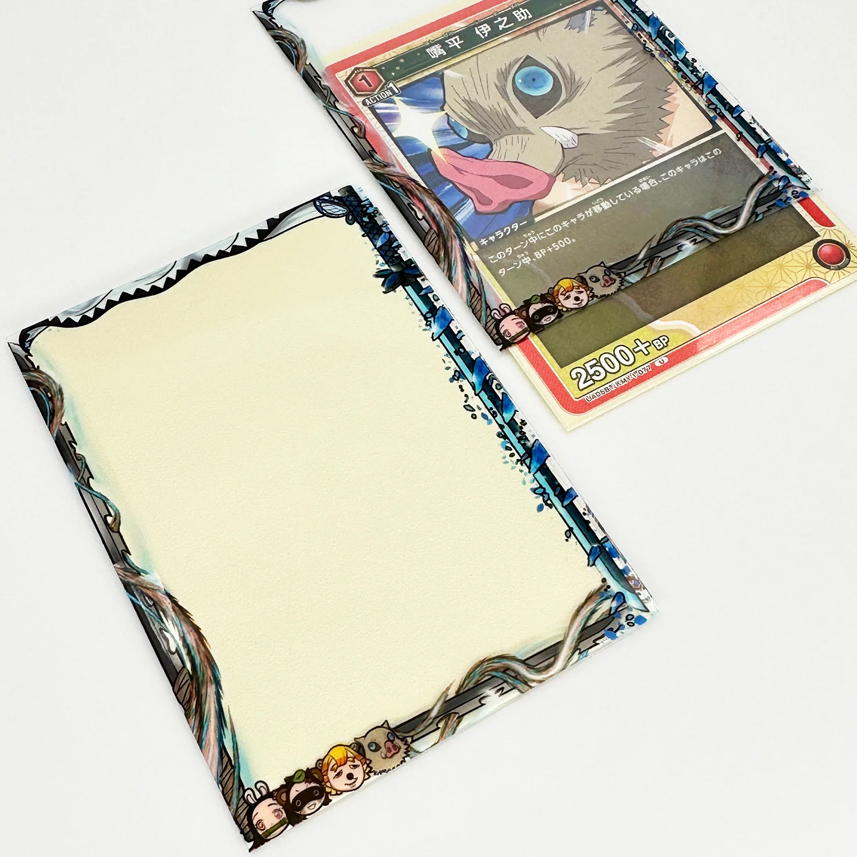 Inosuke & Aoi Printed Border Oversleeves - Image 6