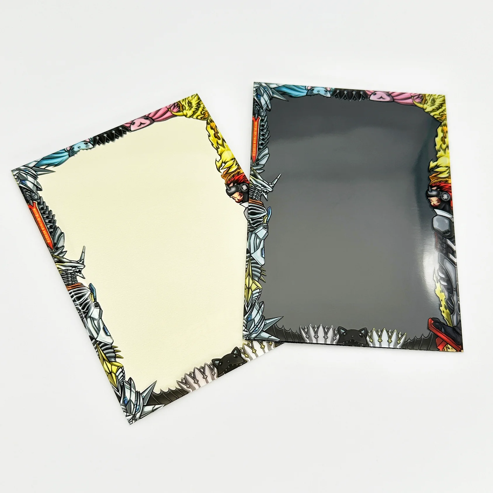 Jesmon & Gankoomon Printed Border Oversleeves - Image 4