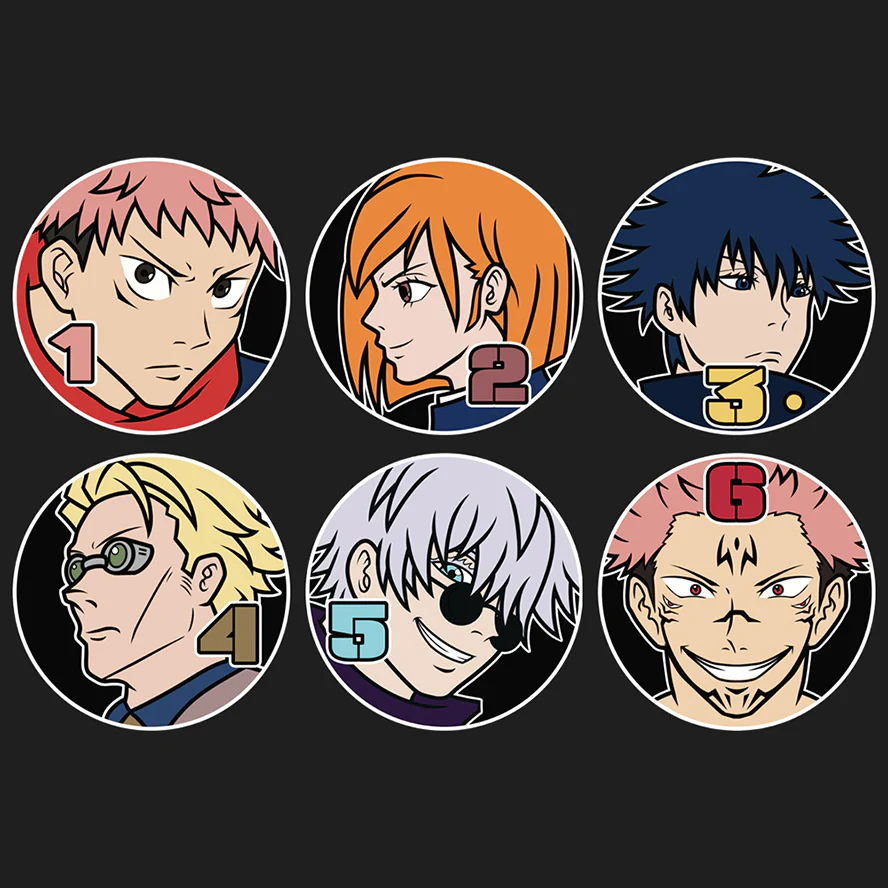 Jujutsu Kaisen Metal Dice [Limited Quantities in Stock]