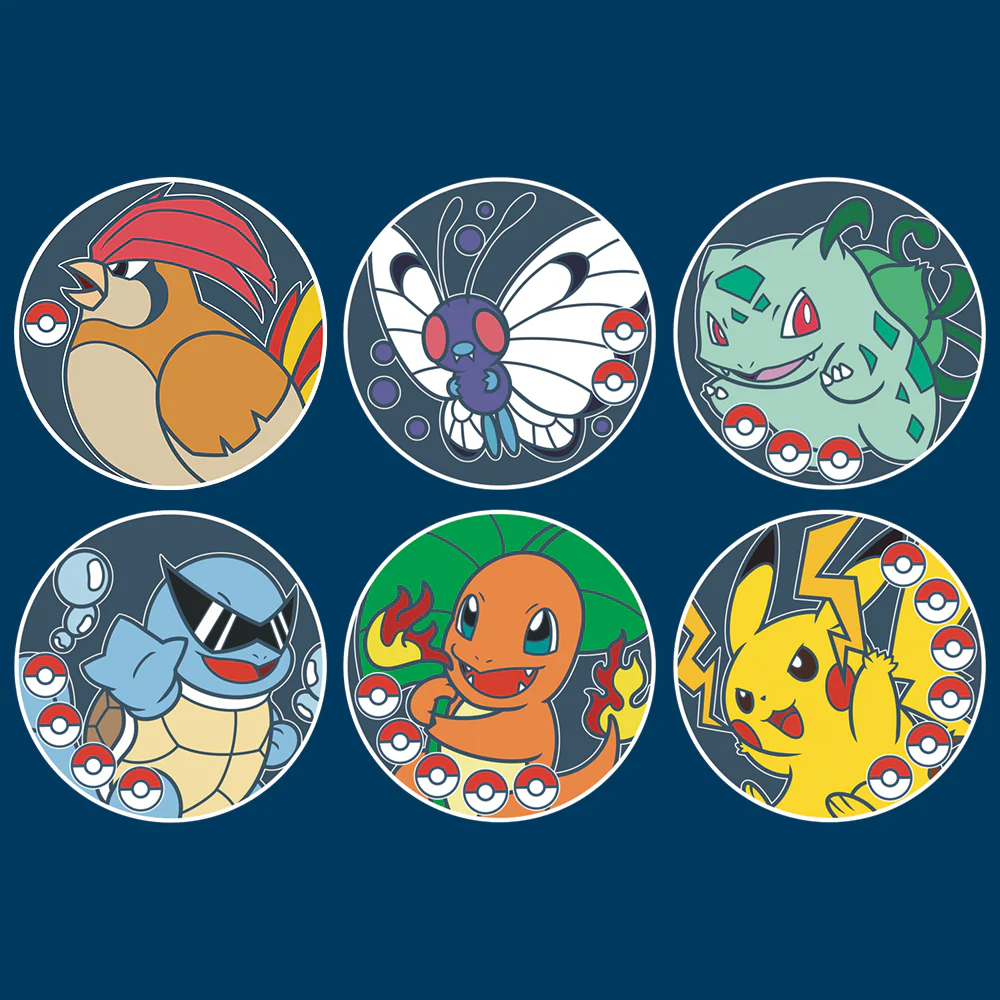 Kanto Dreams Pokemon Metal Dice [Limited Quantities in Stock]