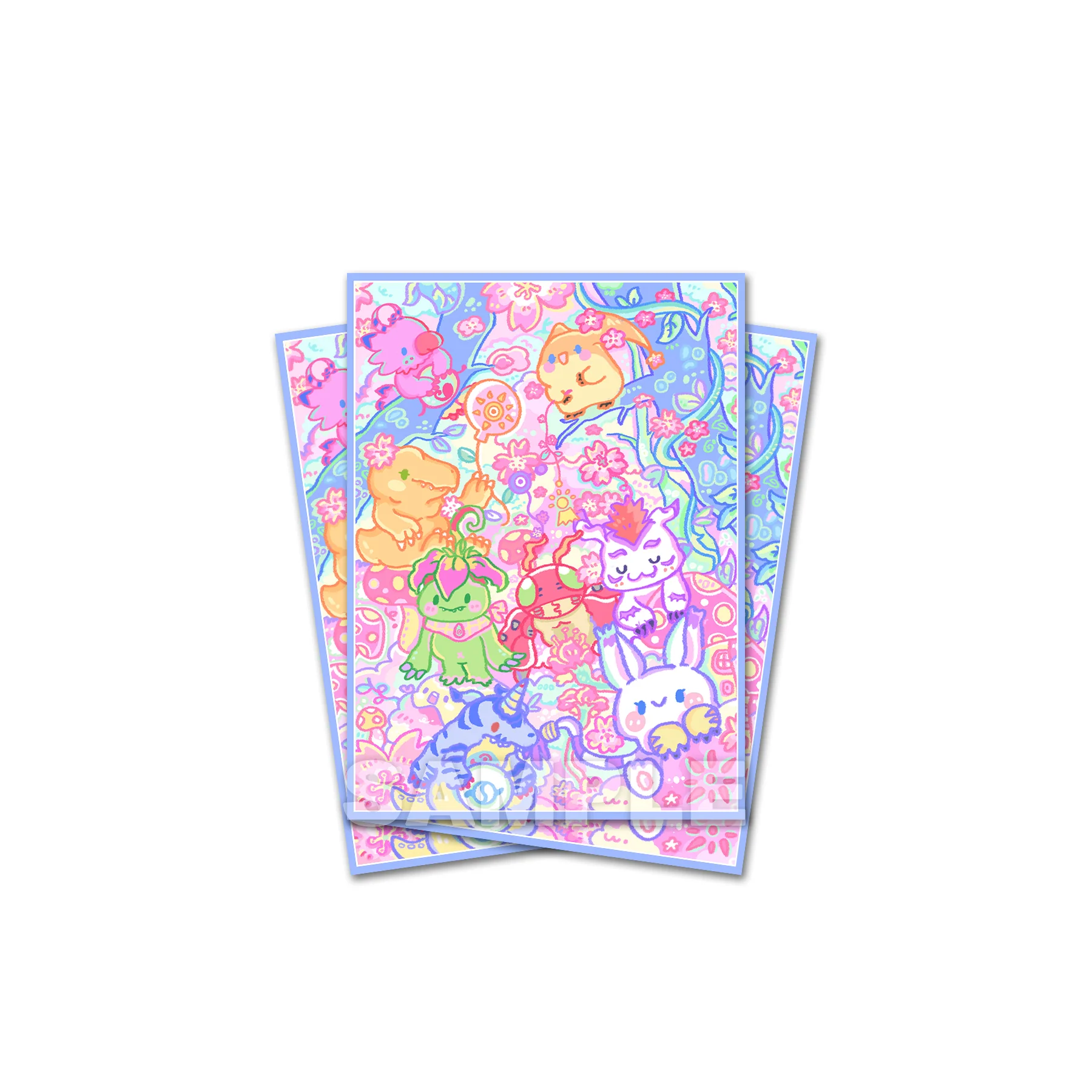 Kawaii Sakura Adventure Standard Size Card Sleeves