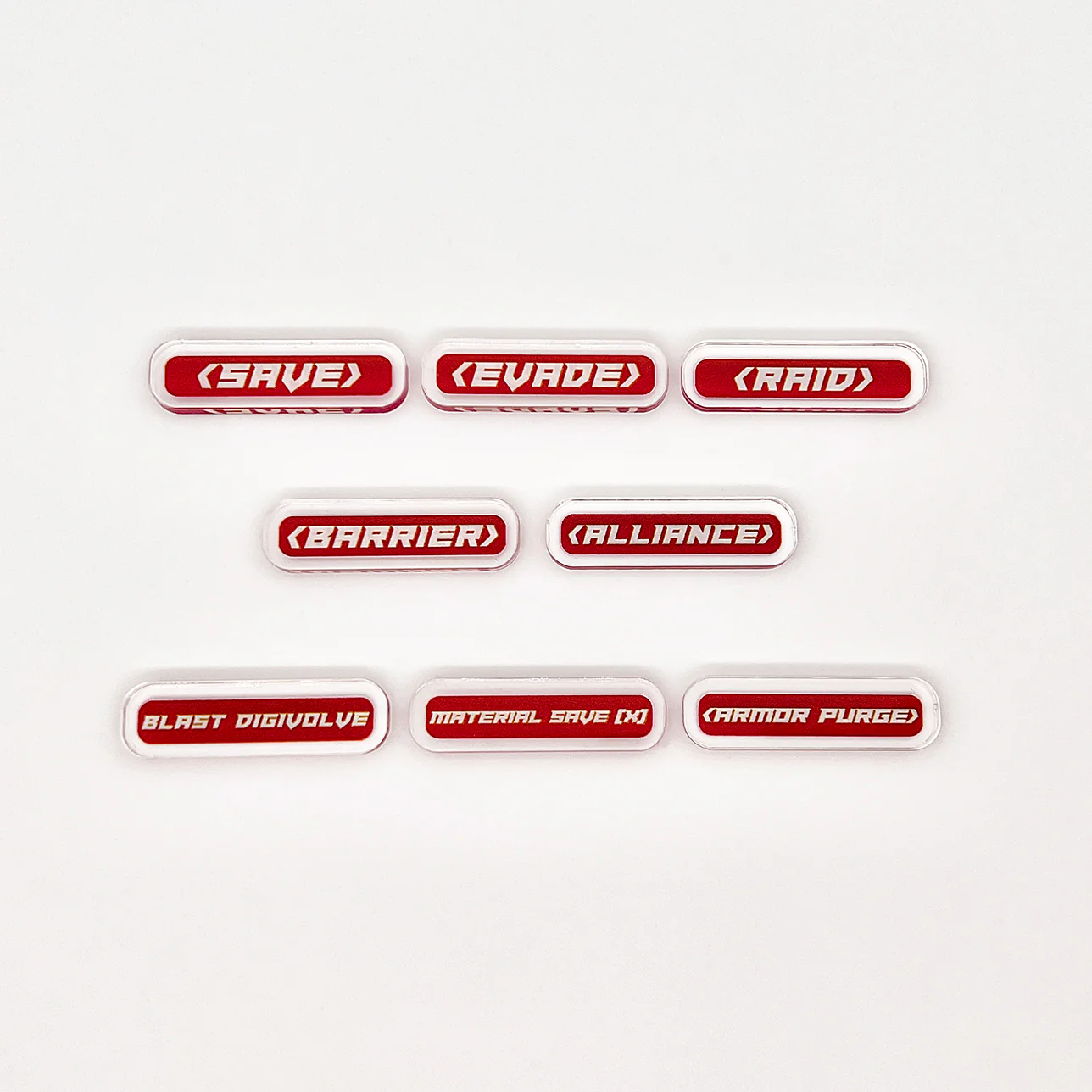 Keyword Game State Tokens Ver 2 for Digimon Card Game - Image 2