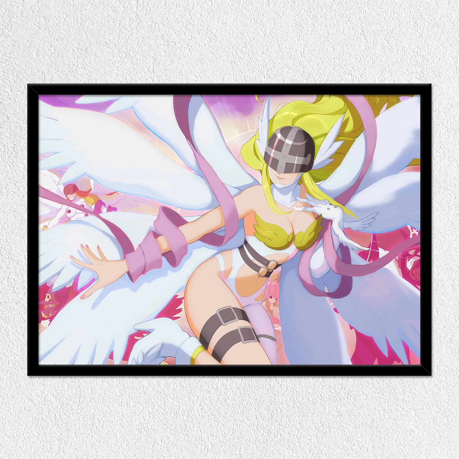 Lady Angel Mounted Art Print - Image 2