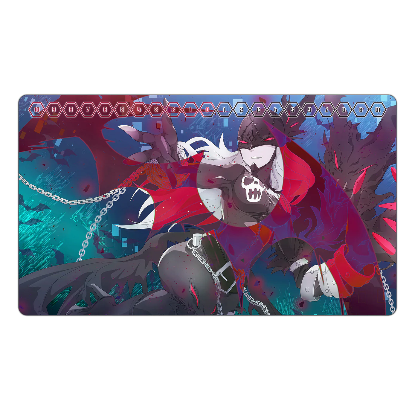 LadyDevimon Darkness Wave TCG Playmat - Image 2