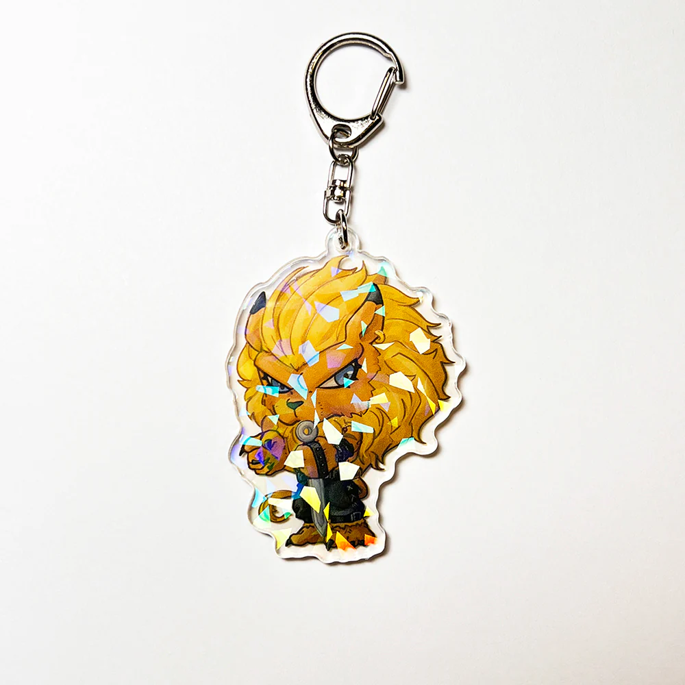 Leomon Chibi Acrylic Keychain - Image 2