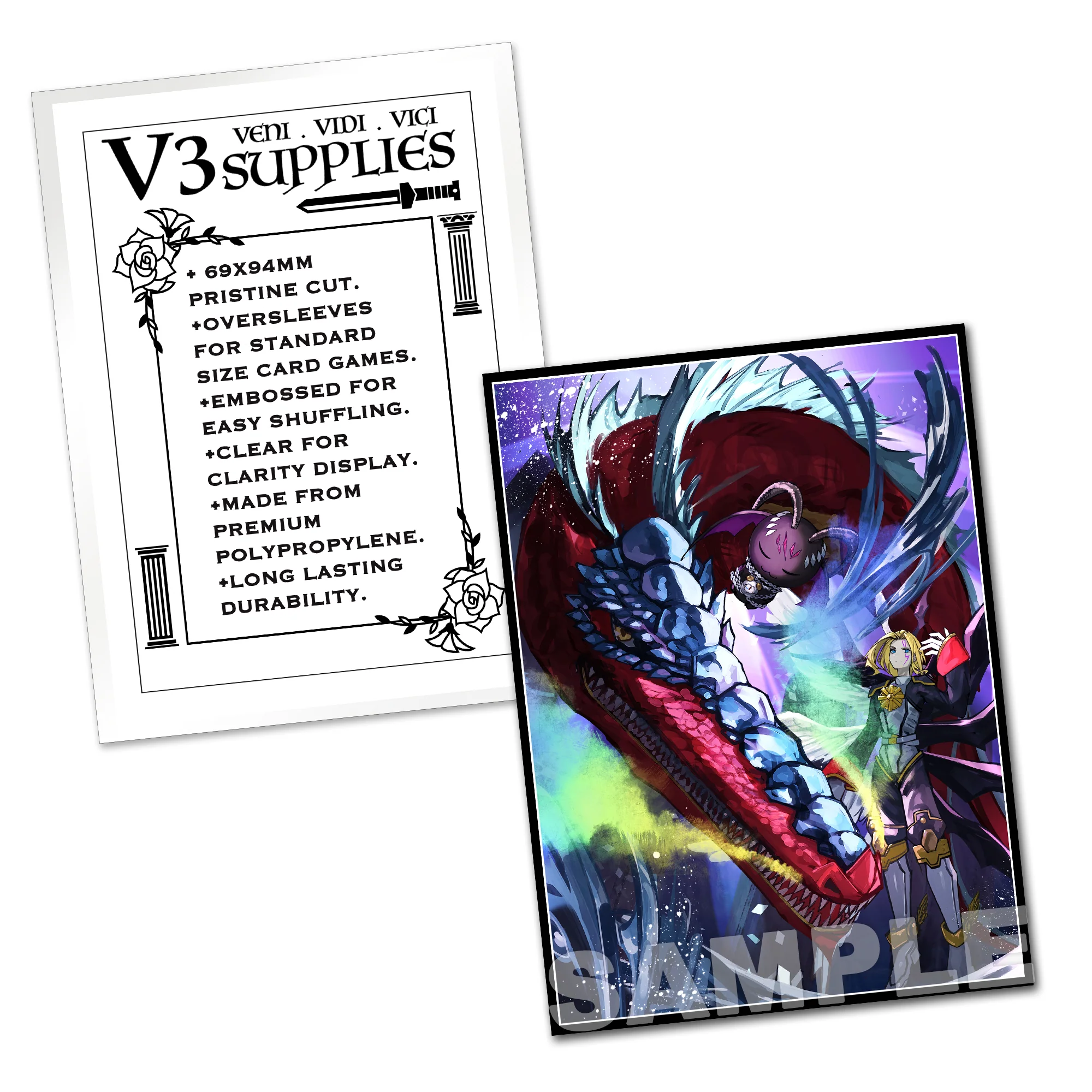 Levia & Demon Pals Standard Size Card Sleeves - Image 2