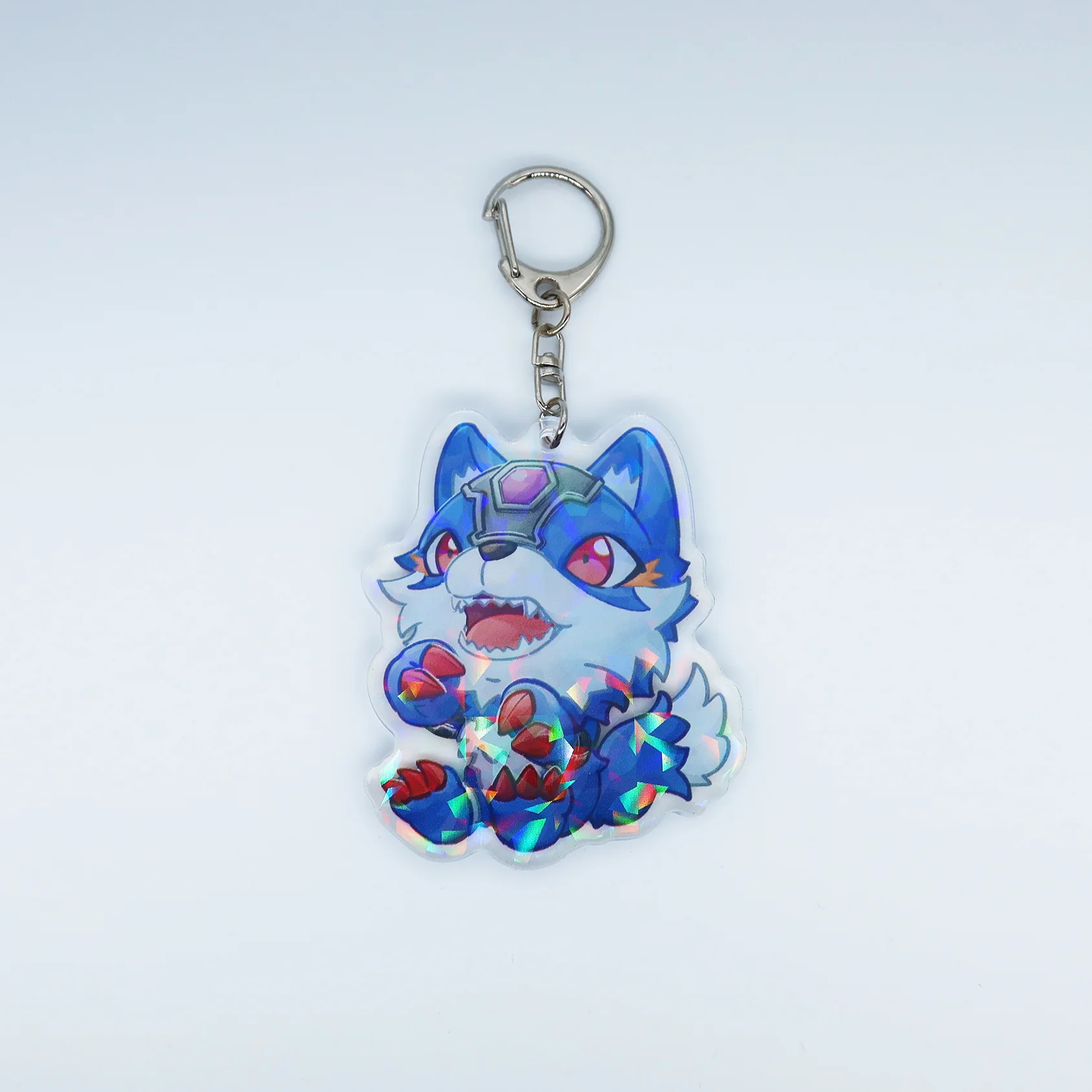 Loogamon Chibi Acrylic Keychain - Image 2