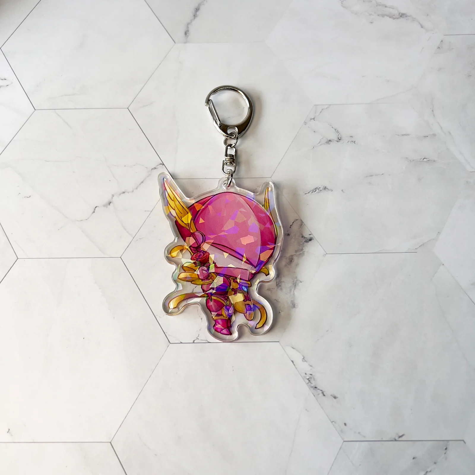 LordKnightmon Chibi Acrylic Keychain - Image 2