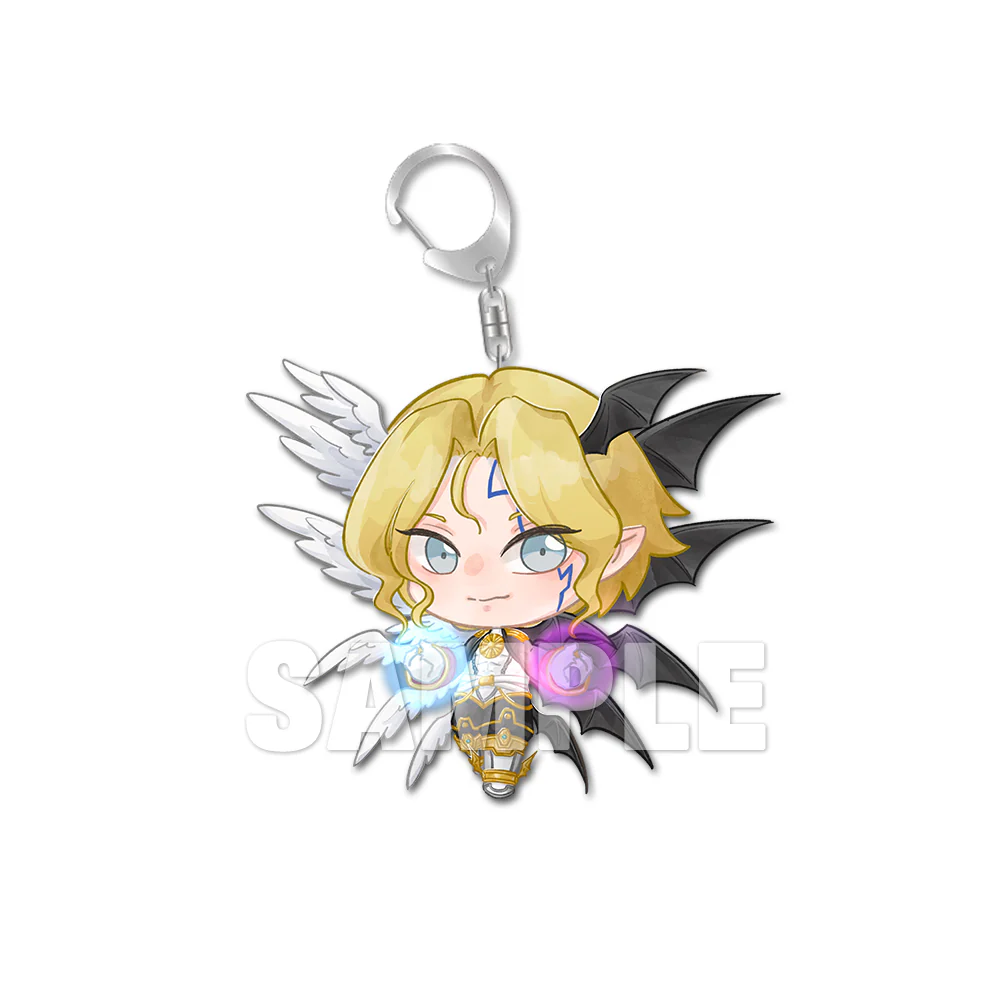 Lucemon Chaos Mode Chibi Acrylic Keychain