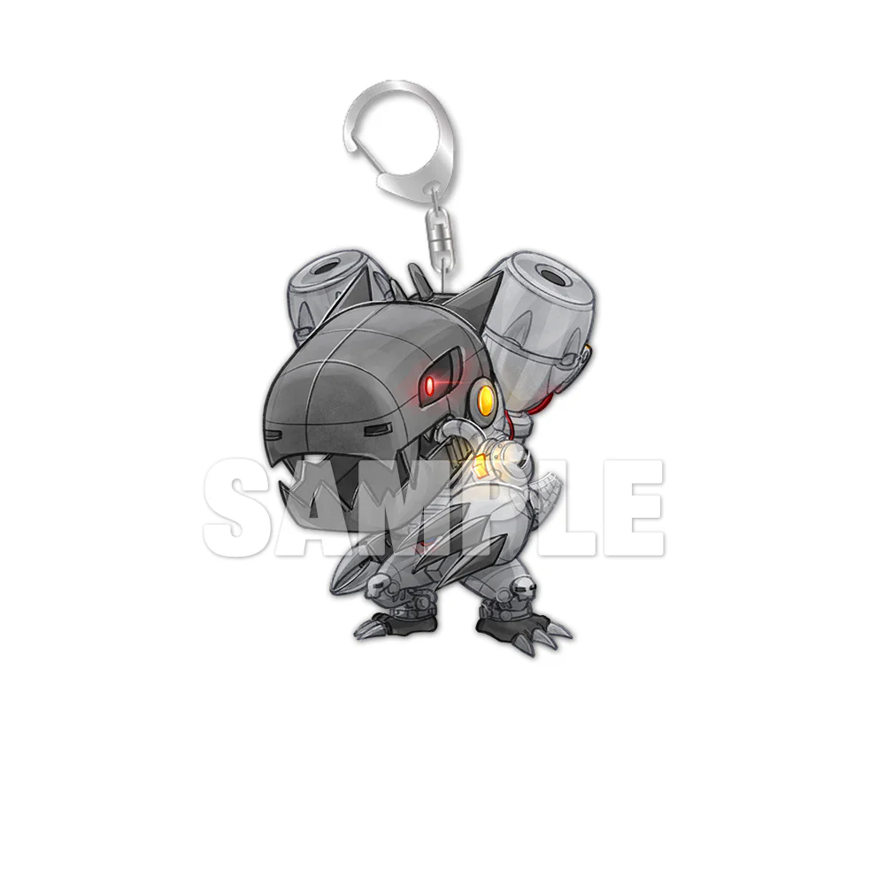 Machinedramon Chibi Acrylic Keychain