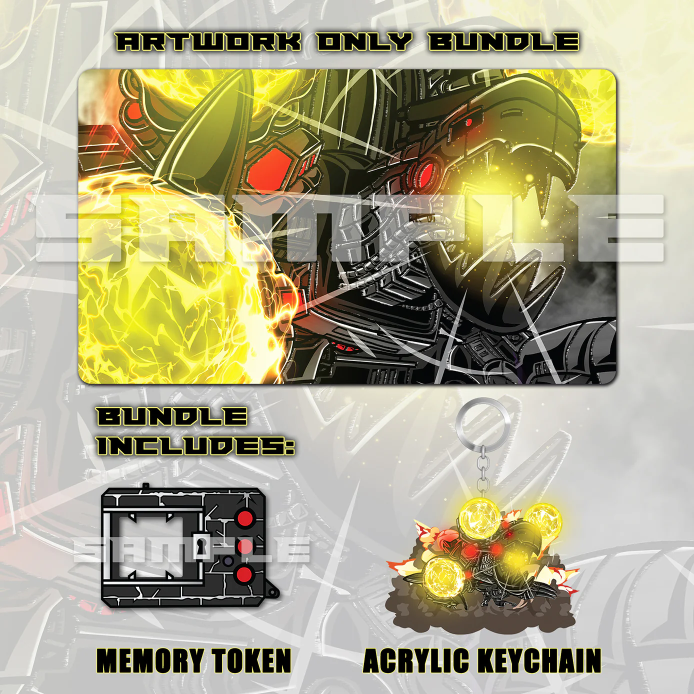 Machinedramon Giga Cannon Playmat Bundle - Image 3