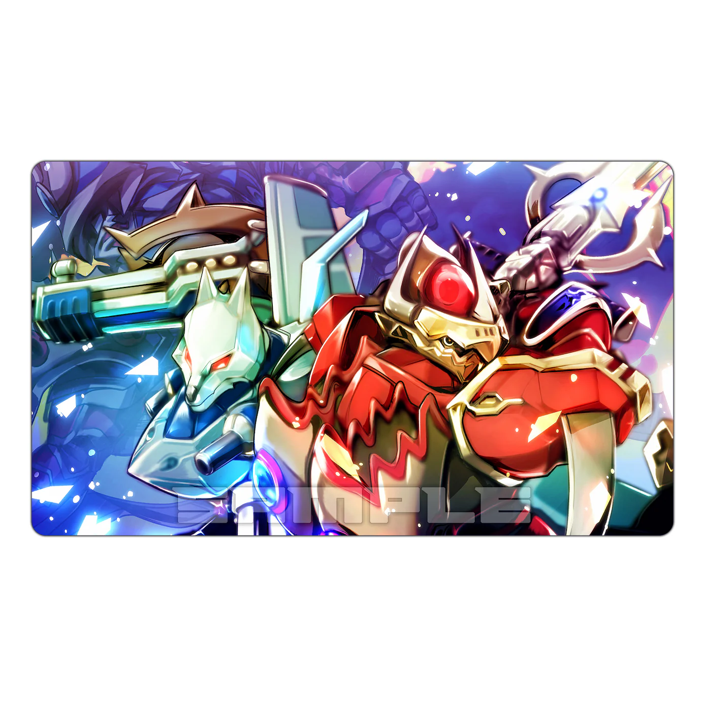 MagnaGarurumon & EmperorGreymon TCG Playmat - Image 3