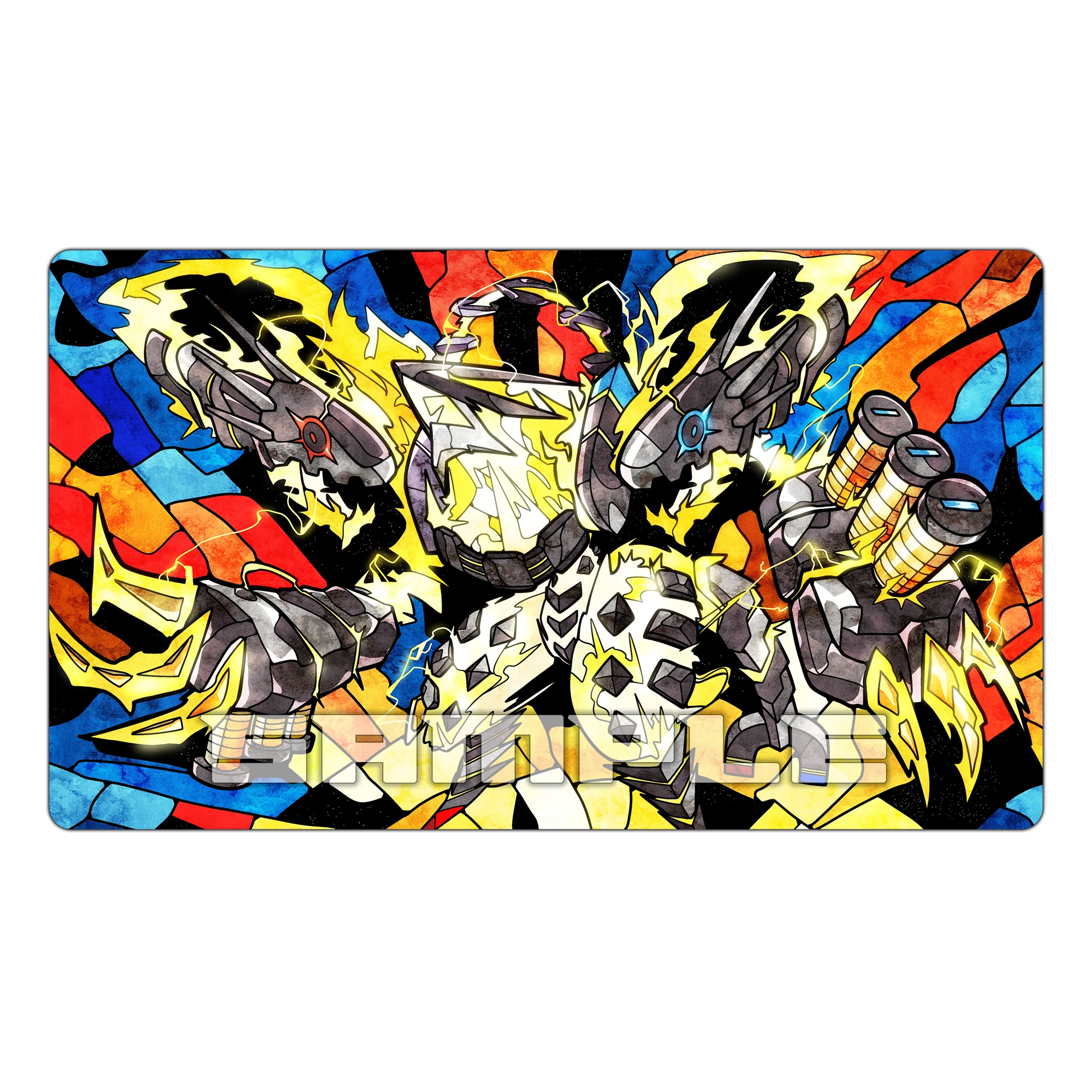 Magneticdramon Stained Glass Art TCG Playmat - Image 3