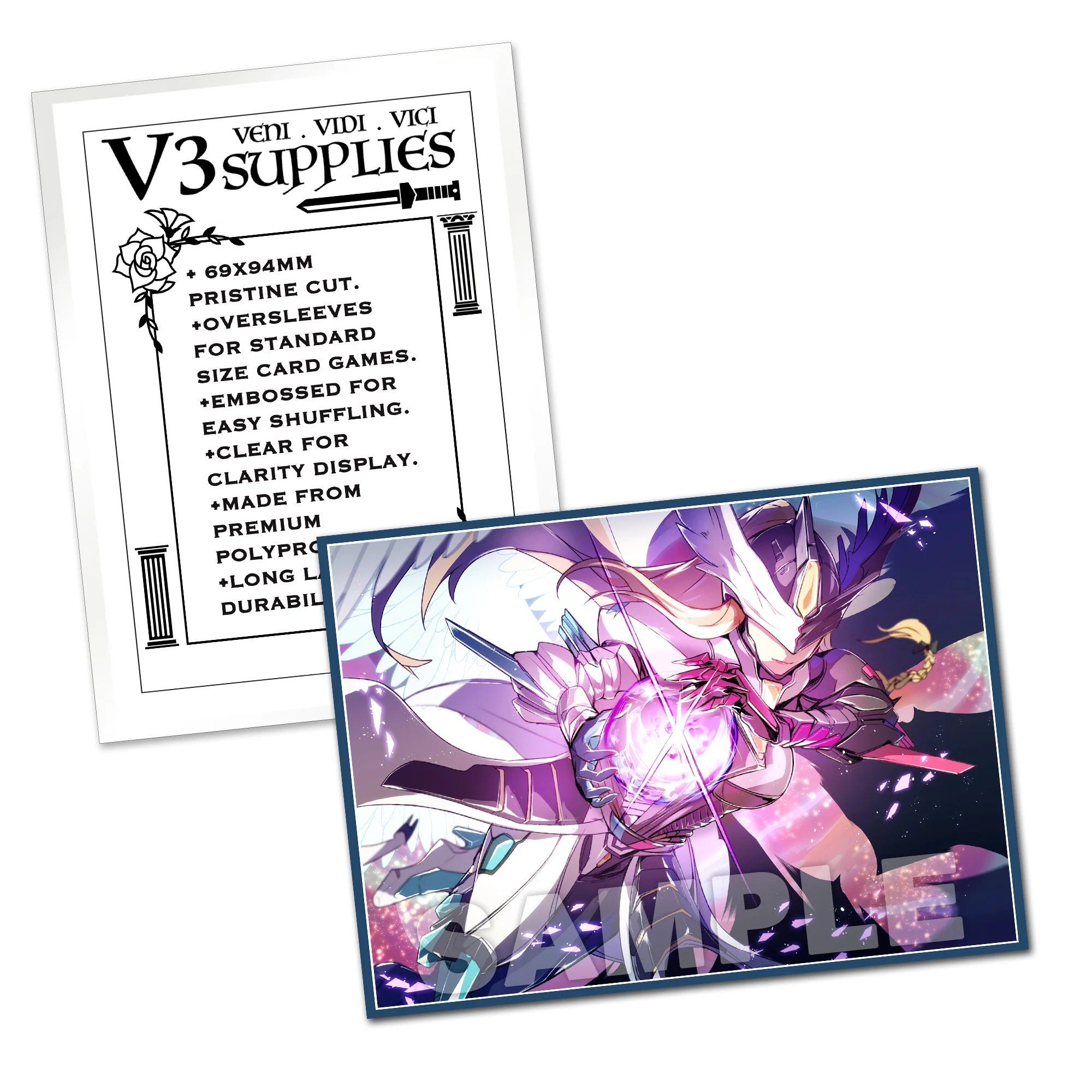 Mastemon Chaos Degrade (Re-Worked) Standard Size Card Sleeves - Image 2
