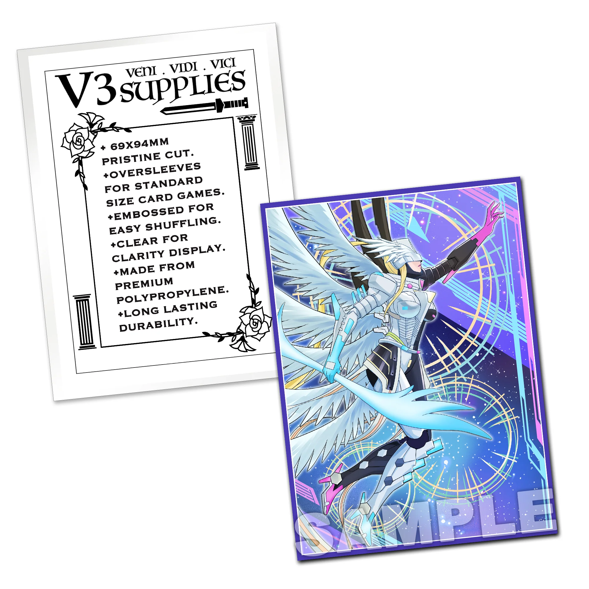 Mastemon Dark Despair Standard Size Card Sleeves - Image 2