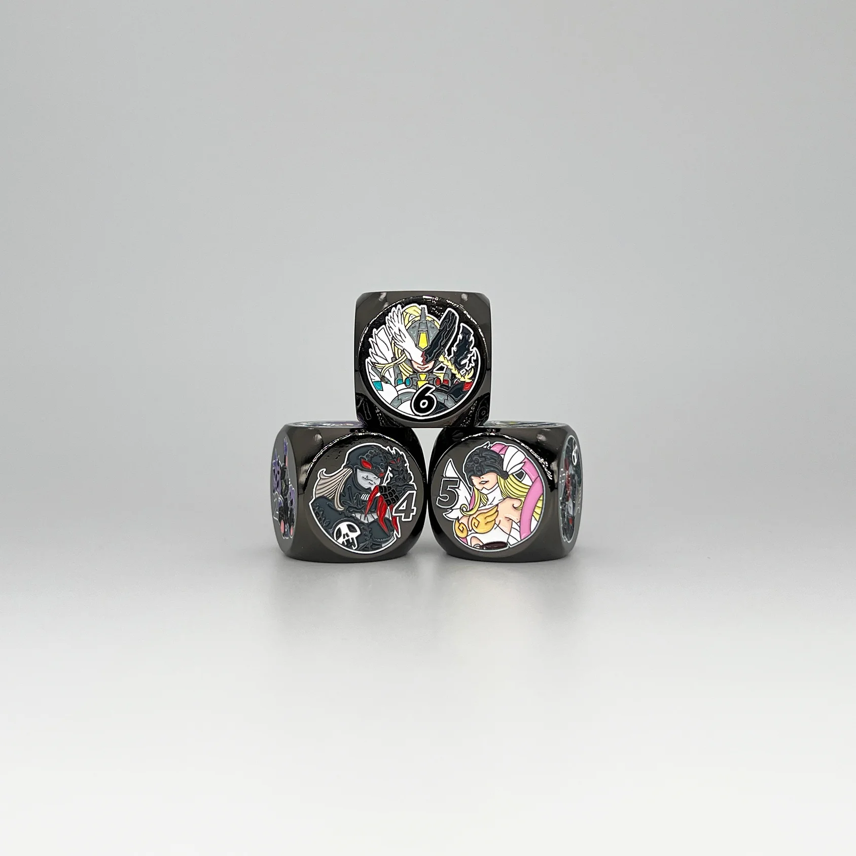 Mastemon Jogress Evolution Metal Dice [Limited Quantities in Stock] - Image 3