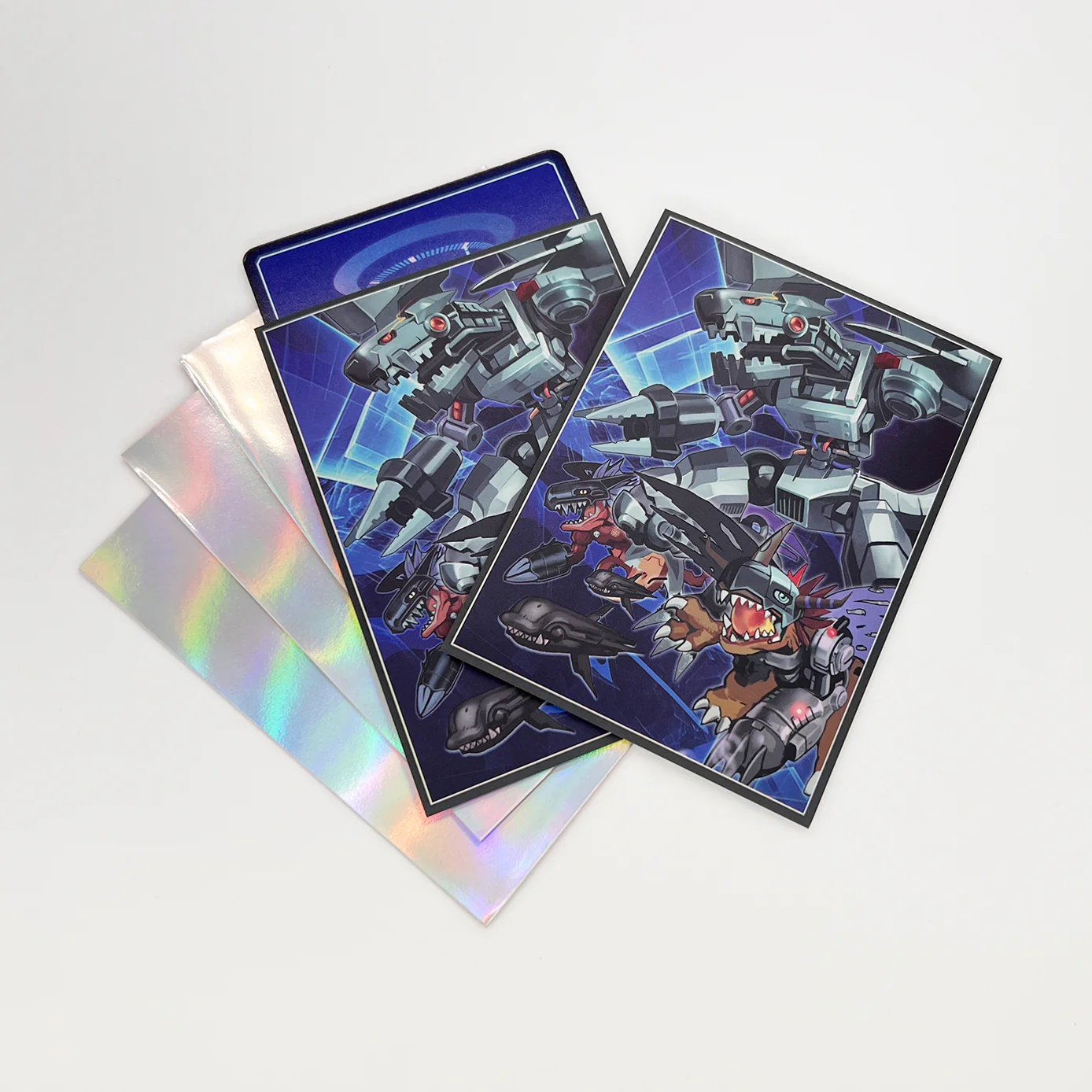 Metal, Mega & Machinedramon Standard Size Card Sleeves - Image 4