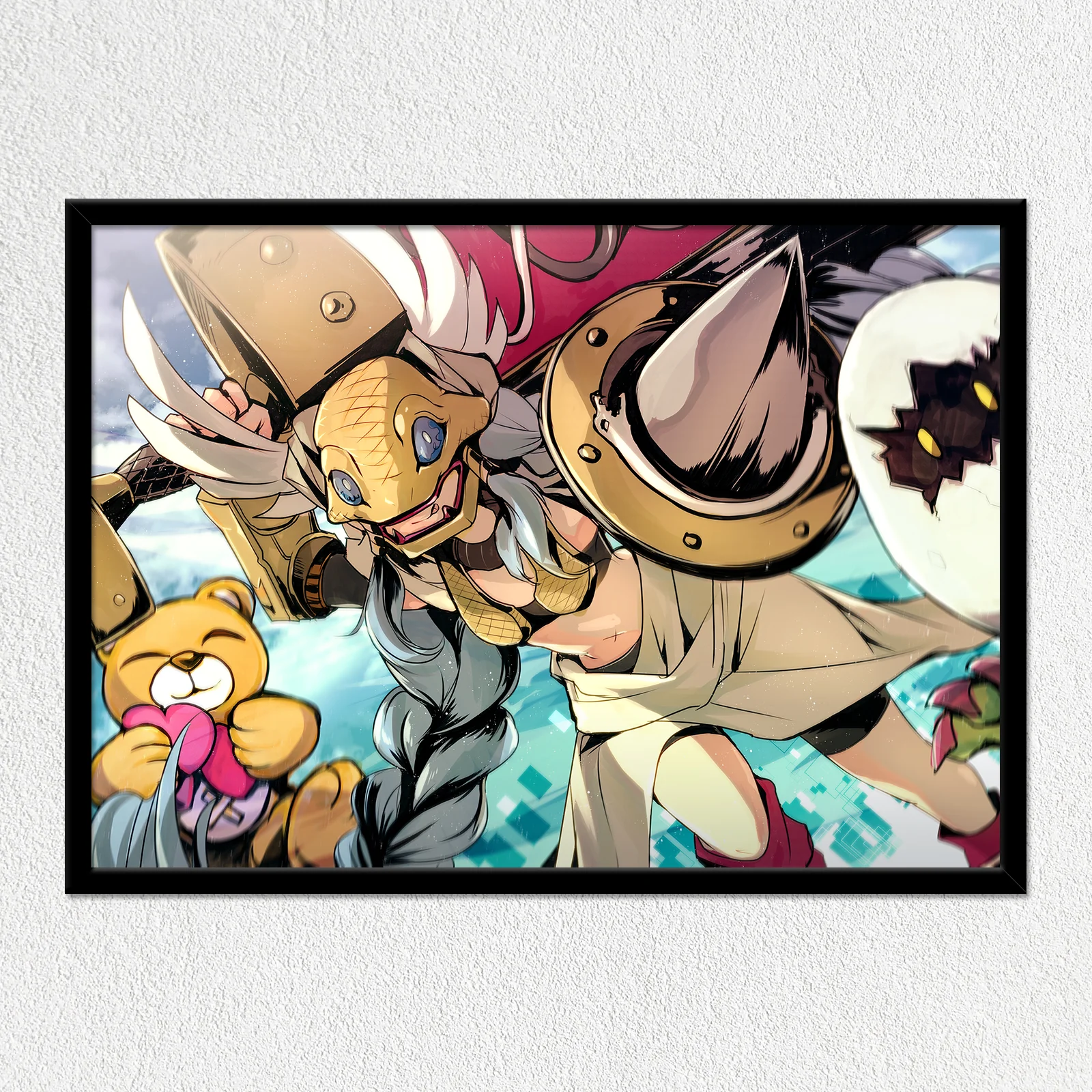 Minerva & Friends Mounted Art Print