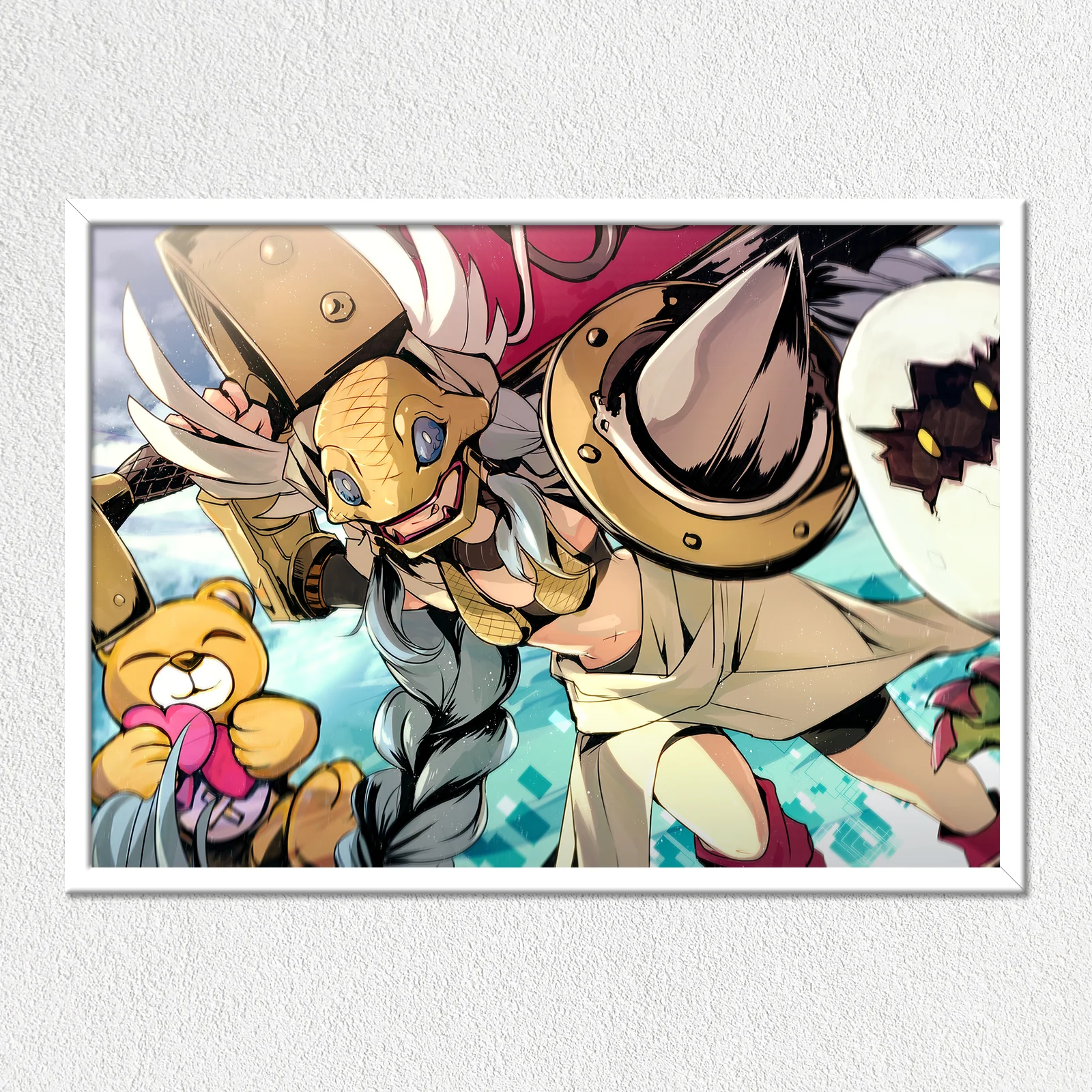 Minerva & Friends Mounted Art Print - Image 2