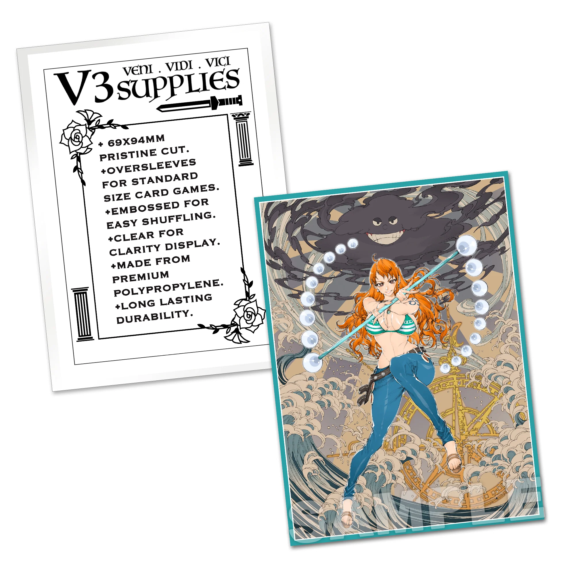 Navigator Nami Standard Size Card Sleeves - Image 2