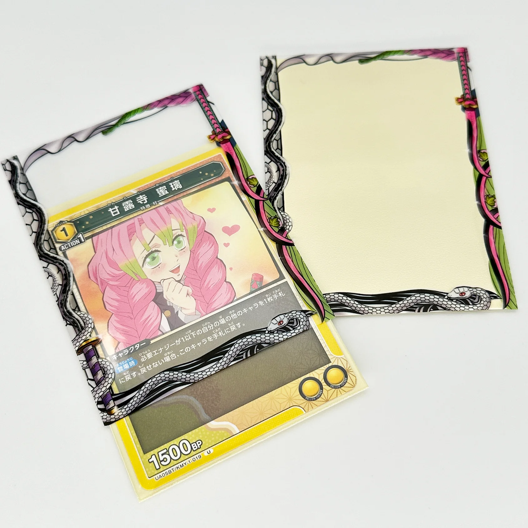 Obanai & Mitsuri Printed Border Oversleeves - Image 3