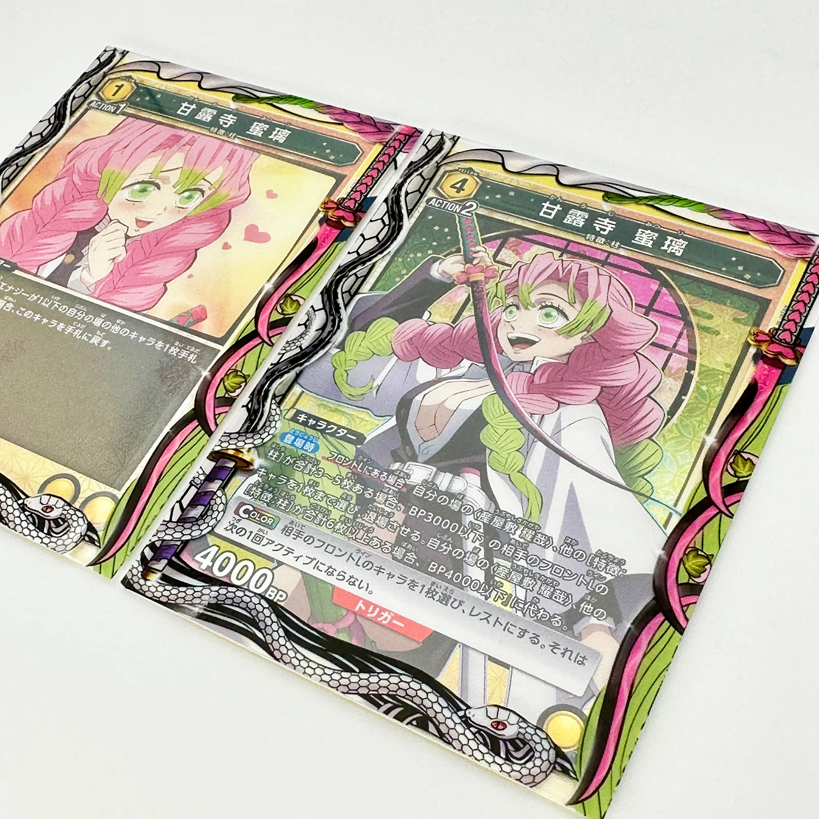 Obanai & Mitsuri Printed Border Oversleeves - Image 6