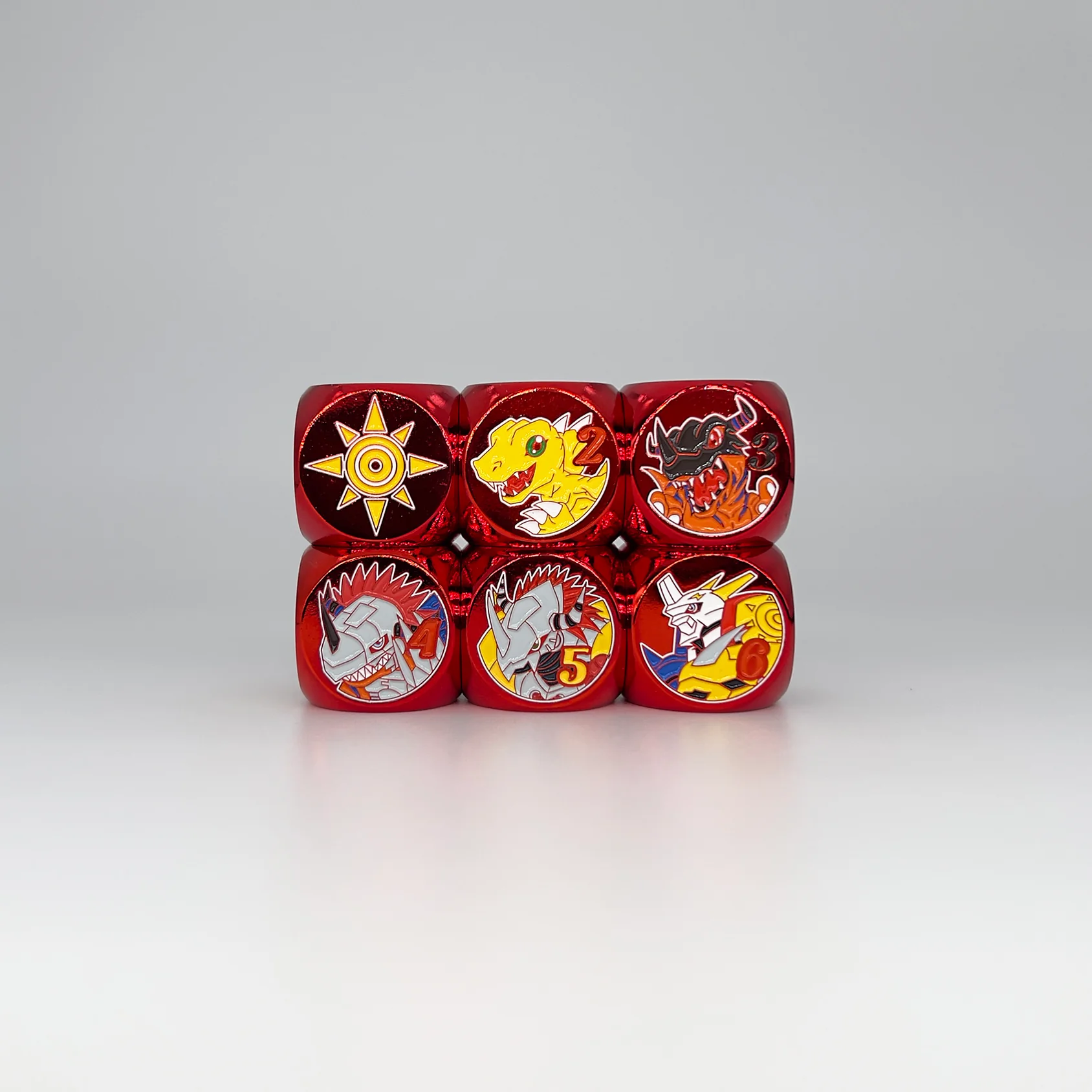 Omni Courage Metal Dice [Limited Quantities in Stock] - Image 2