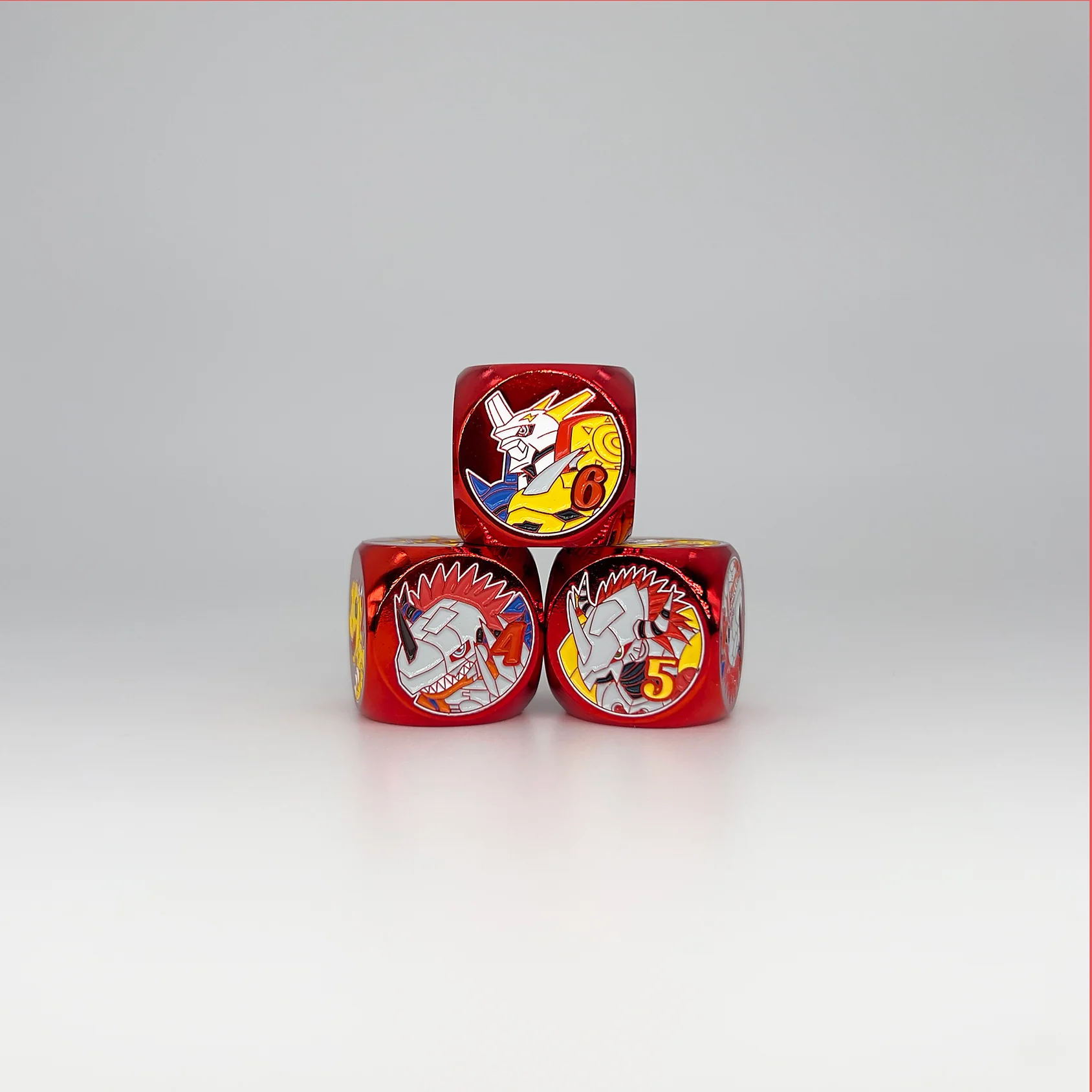 Omni Courage Metal Dice [Limited Quantities in Stock] - Image 3
