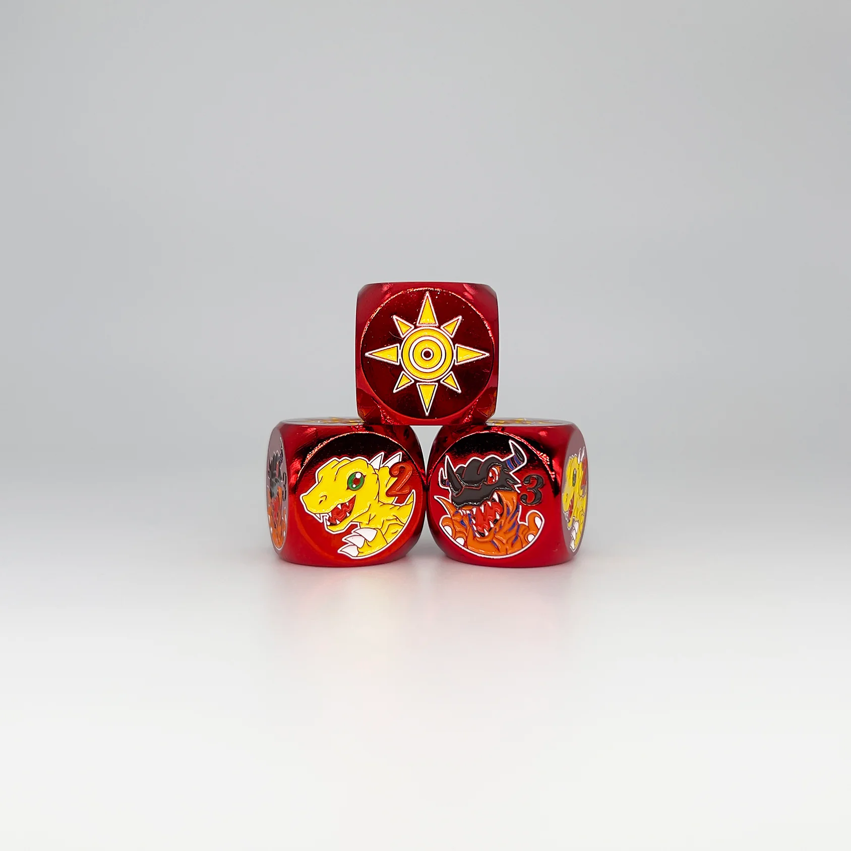 Omni Courage Metal Dice [Limited Quantities in Stock] - Image 4
