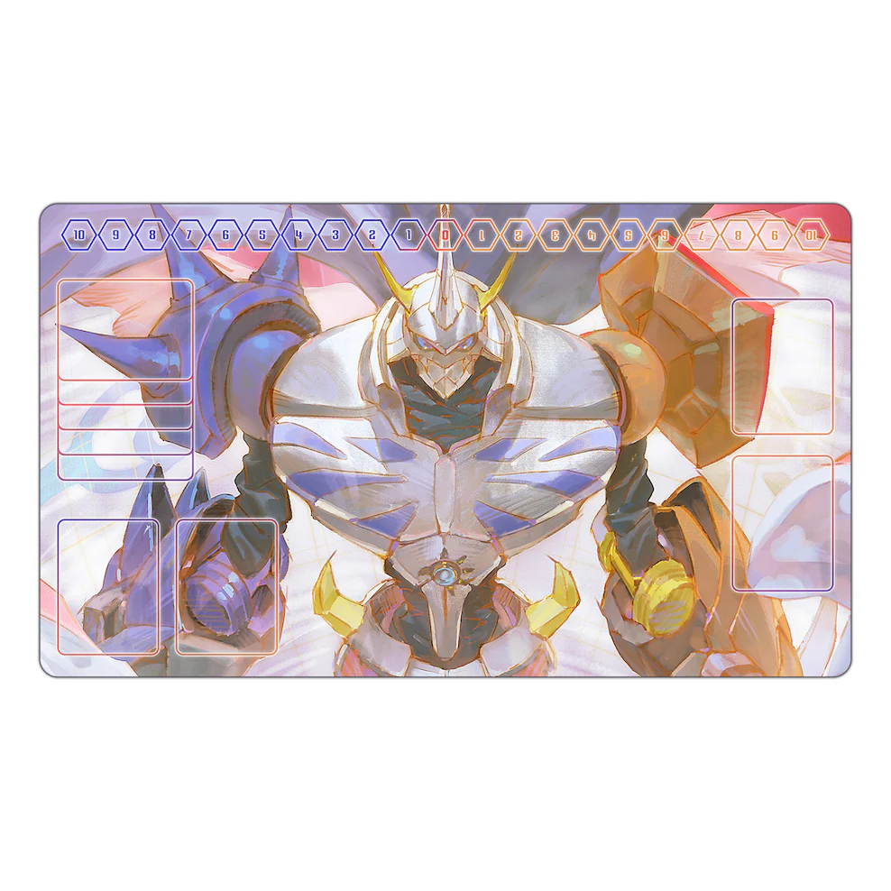 Omnimon Friendship & Courage TCG Playmat