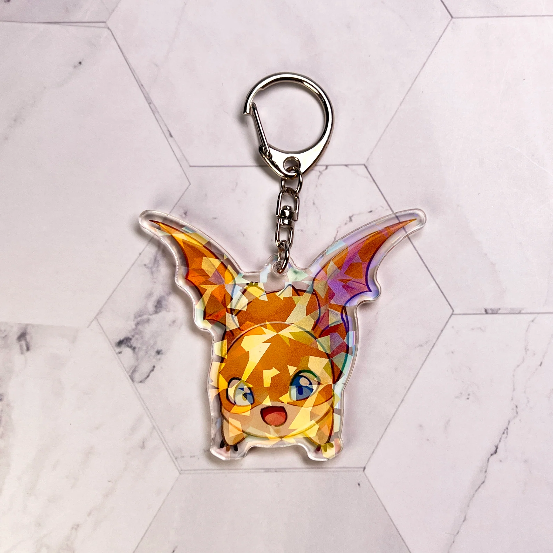 Patamon Chibi Acrylic Keychain - Image 2
